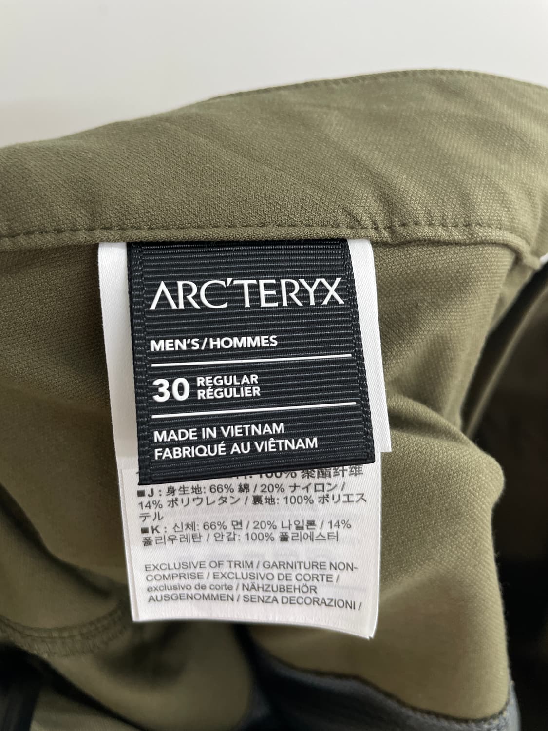 아크테릭스 바지 상품이미지7