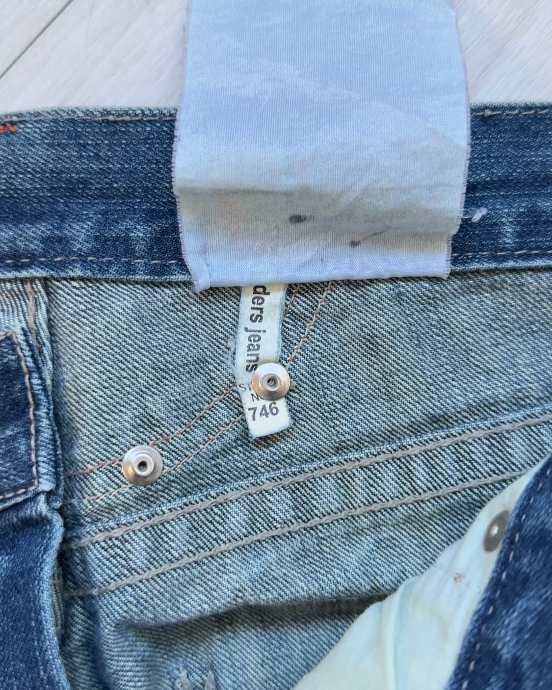 [Vintage] Y2K Metal Pocket Denim Jeans 상품이미지9