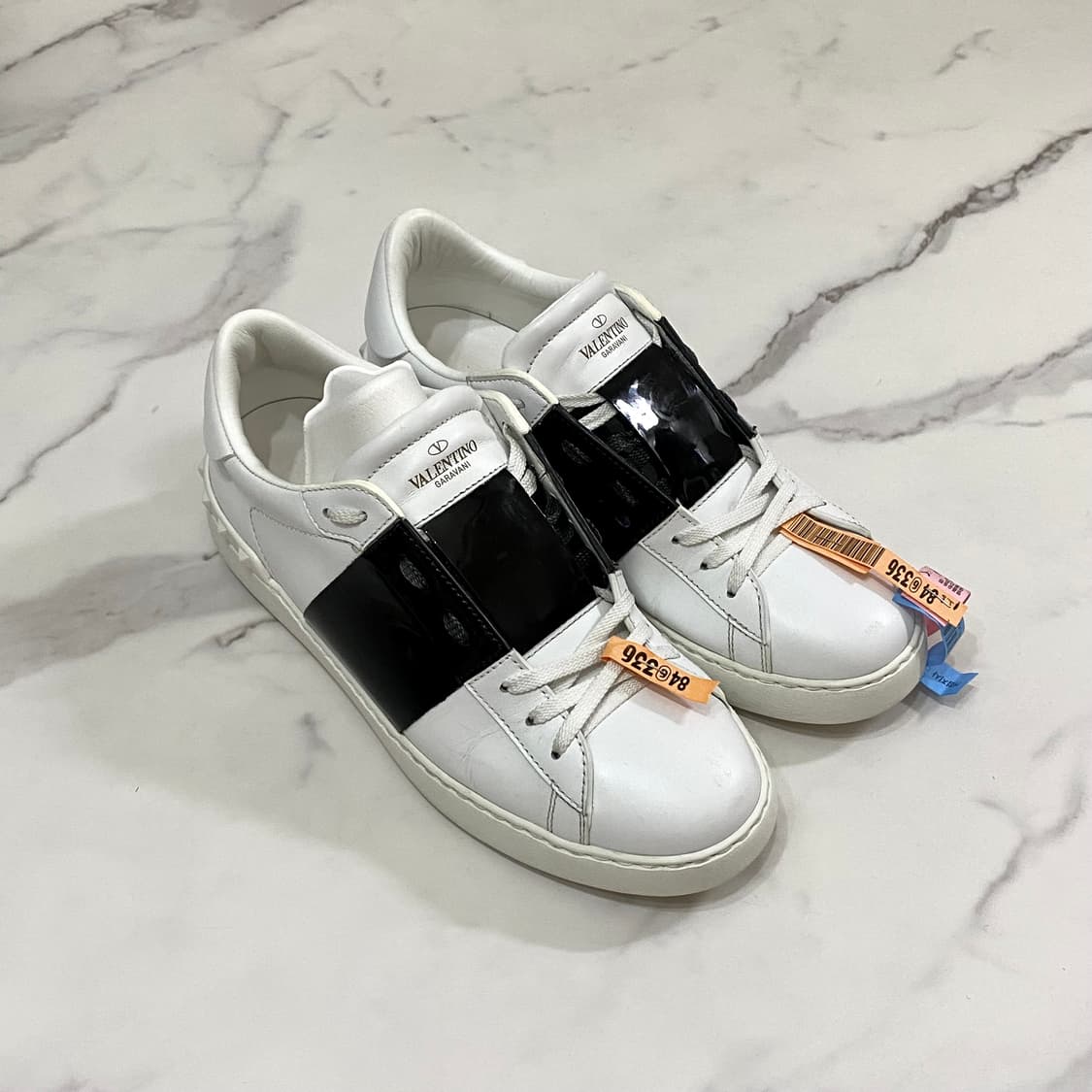 41.5 발렌티노 히든 스니커즈 신발 유광 블랙 풀박스 상품이미지2