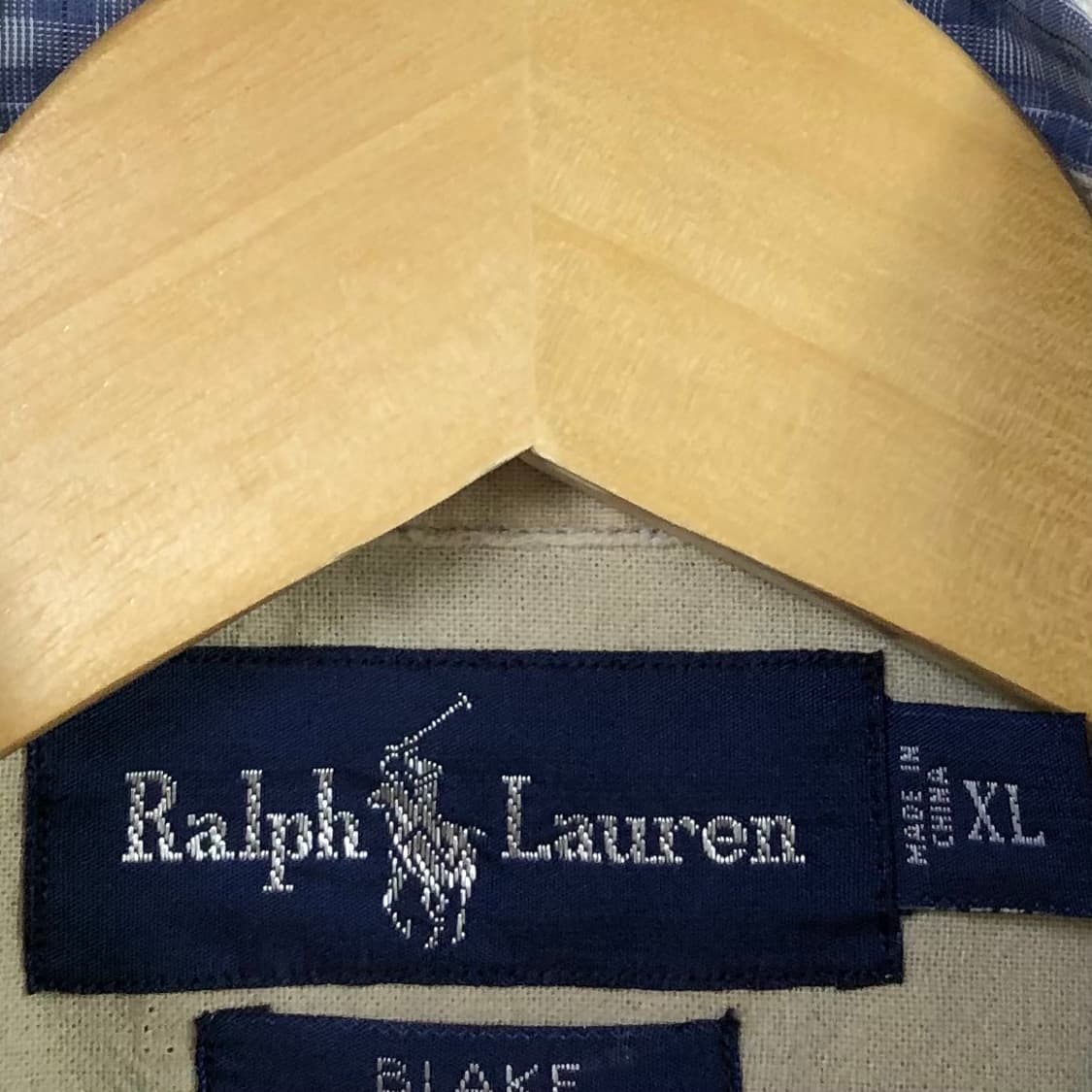 XL 폴로 체크 셔츠 상품이미지3