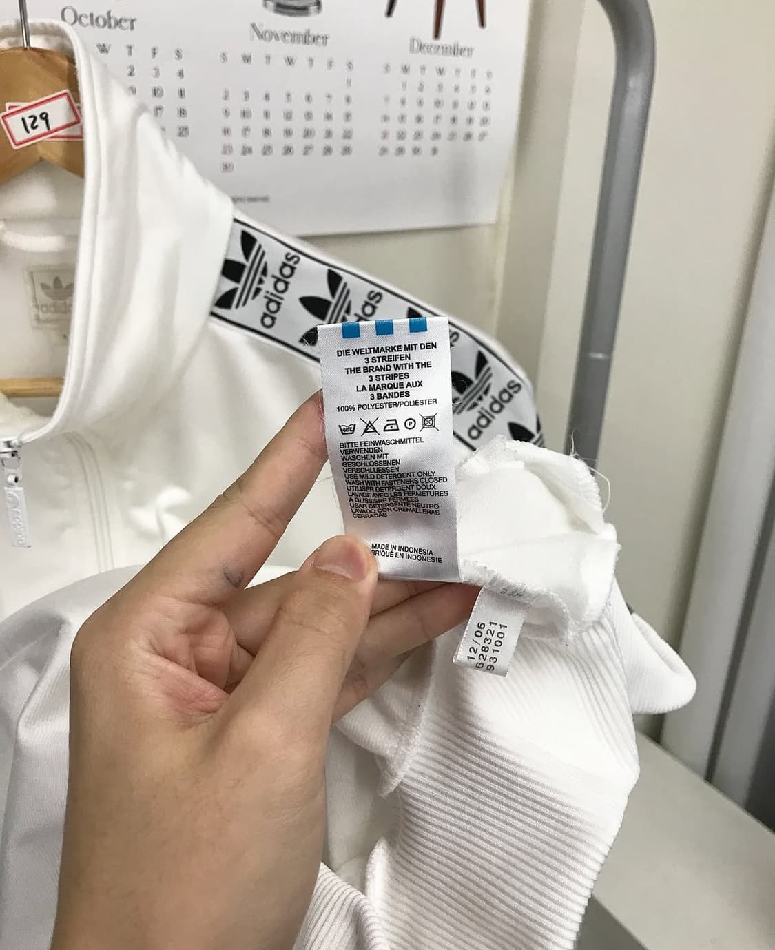 아디다스 빈티지 사이드라인 트랙 저지 상품이미지5