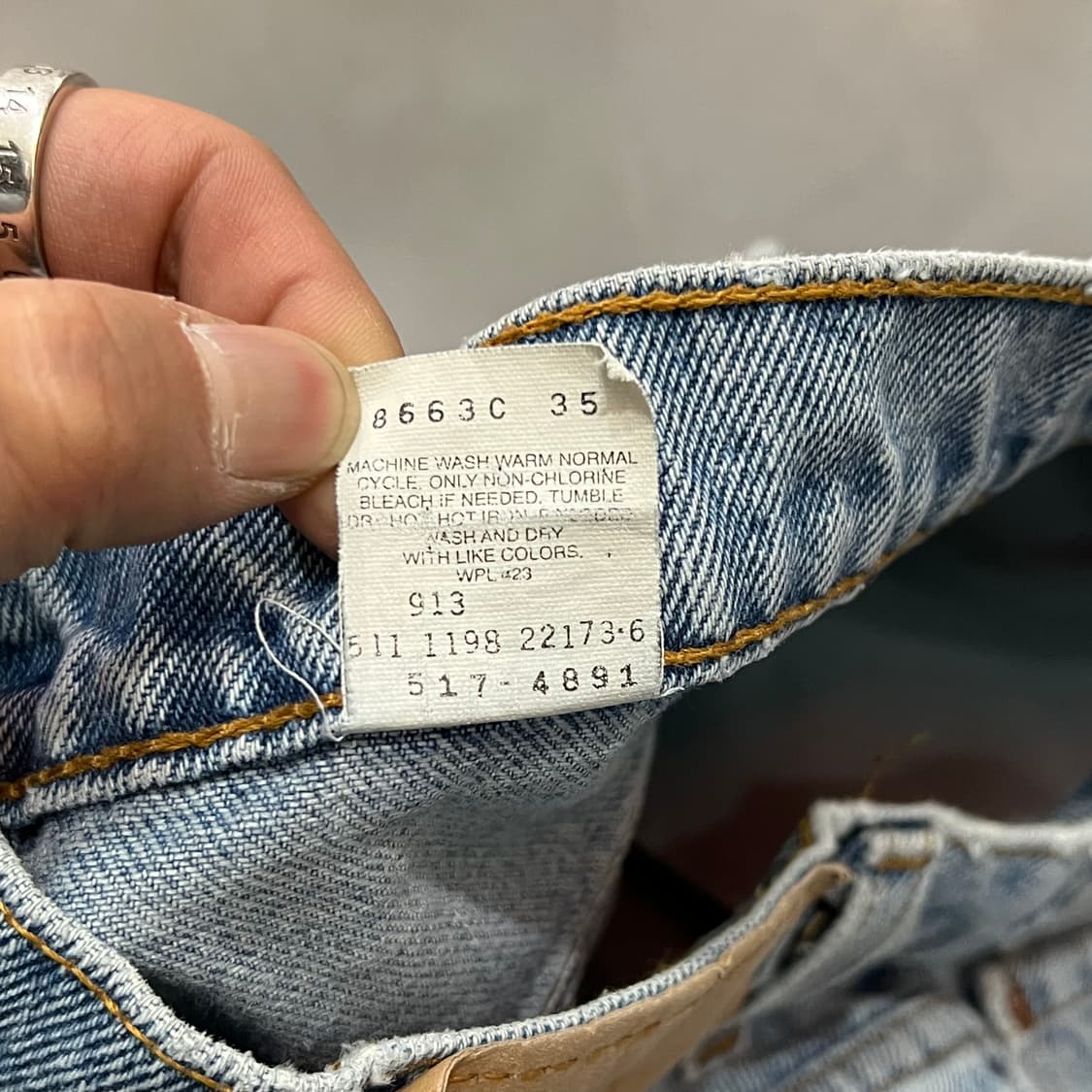  리바이스 517 데님 팬츠 y14662 상품이미지7