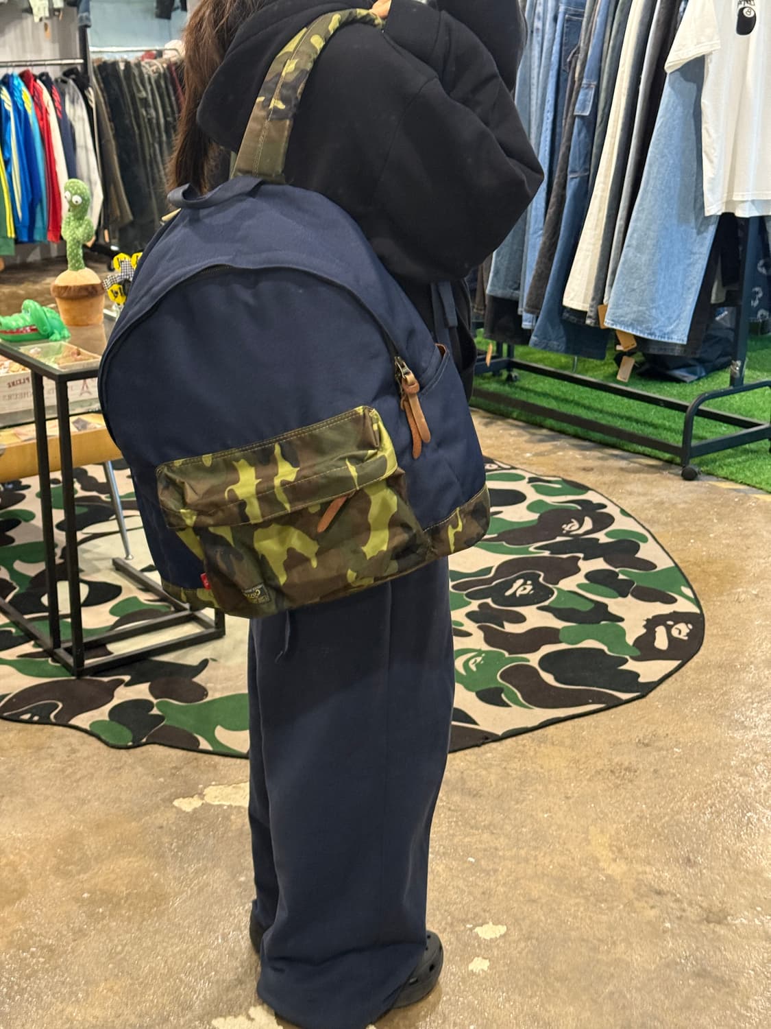 커버낫 카모 네이비 백팩 상품이미지3