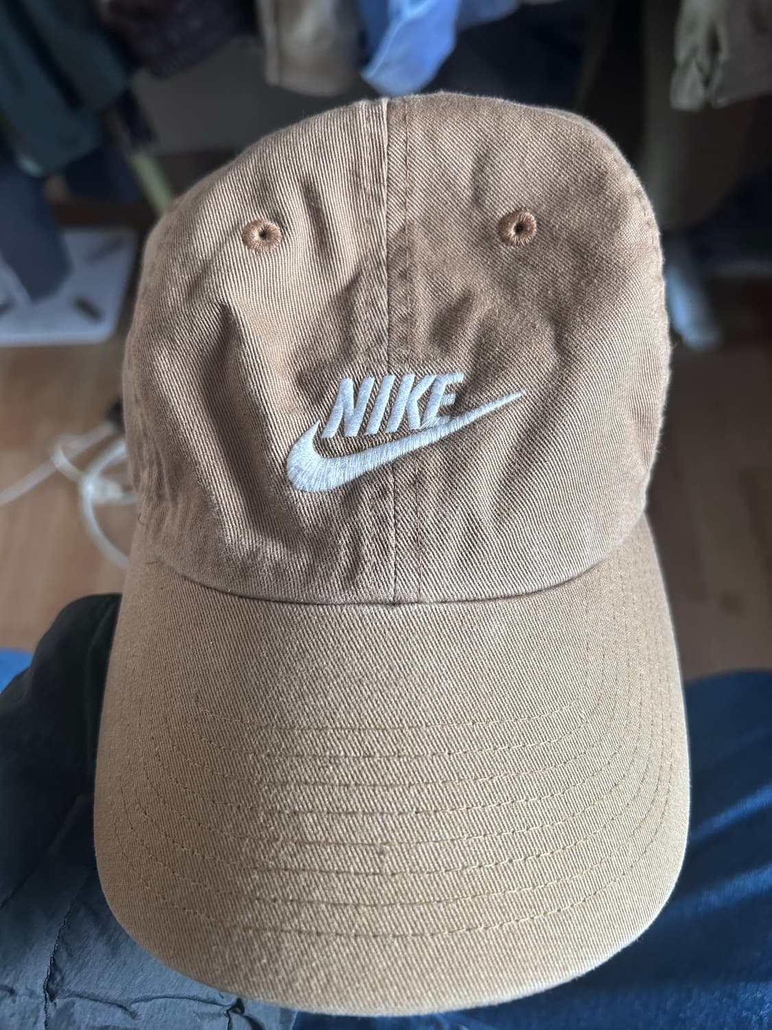 나이키 헤리티지 86 퓨추라 워시드 캡 다크 드리프트우드 상품이미지2