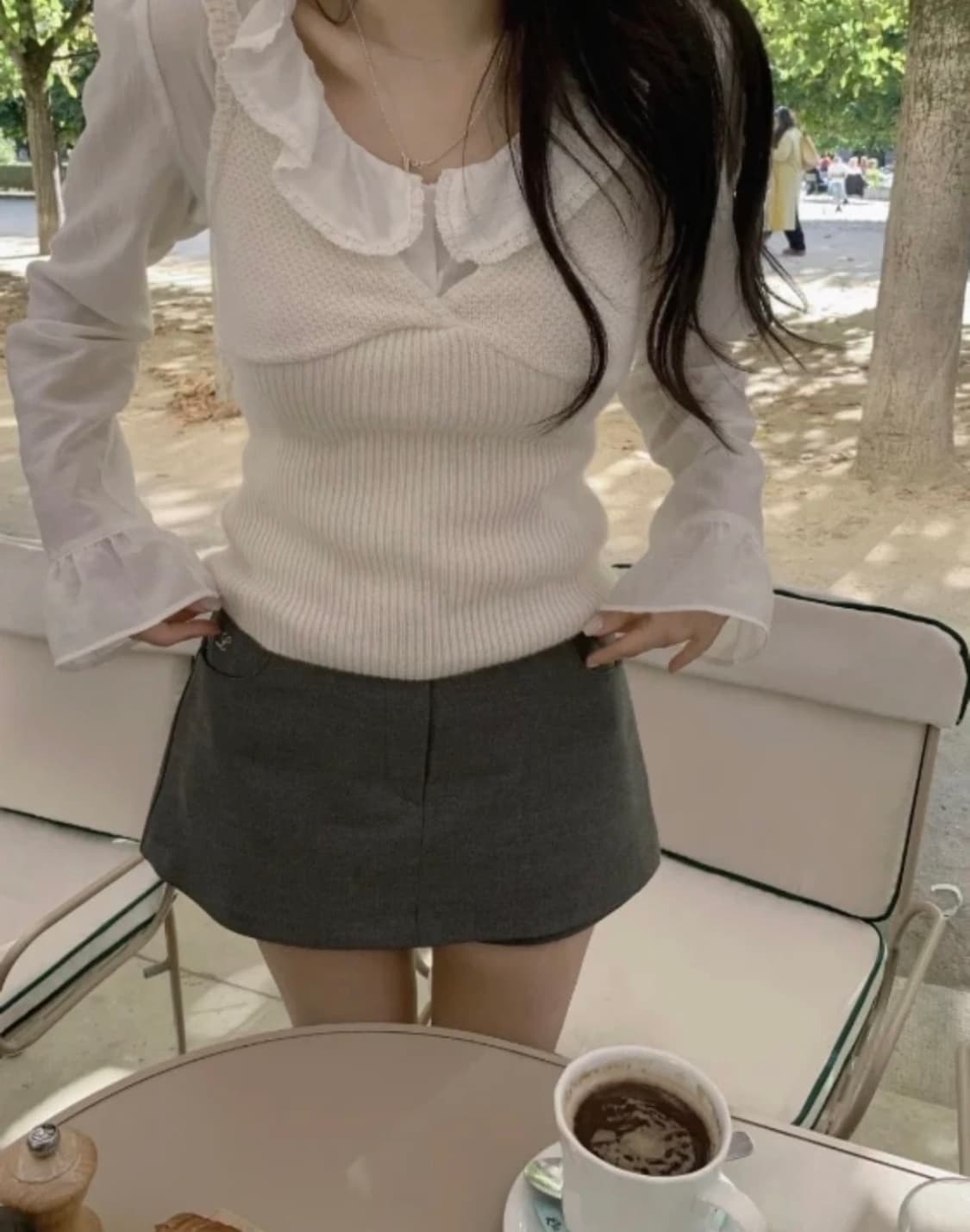 리즈 leeds 더위시 노아 큐롯팬츠 새상품 상품이미지2