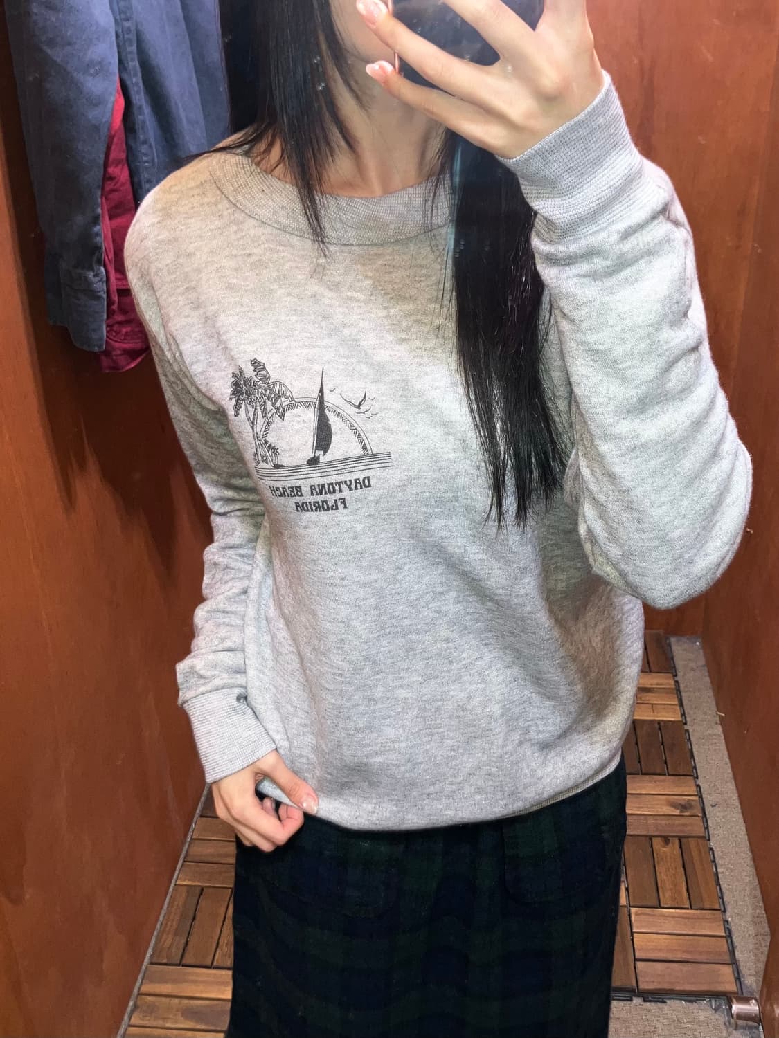 USA 아메리칸 빈티지 플로리다 롱슬리브 상품이미지1