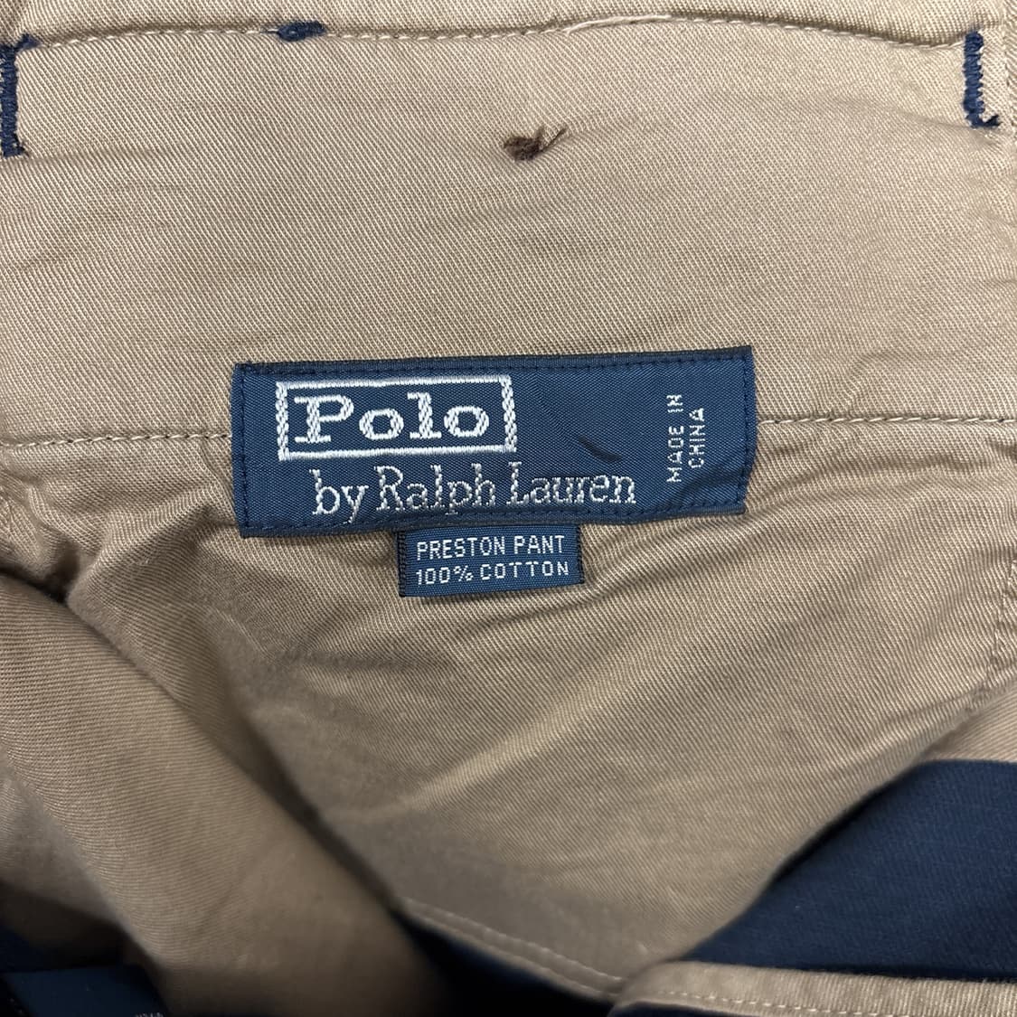 90s 폴로 랄프로렌 프레스턴 딥네이비 코듀로이 팬츠 N90 상품이미지7