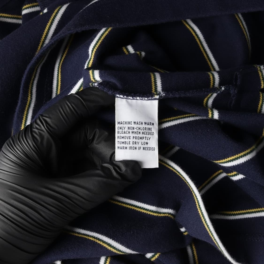 폴로 랄프로렌 커스텀핏 스트라이프 반팔 카라티 S 상품이미지6