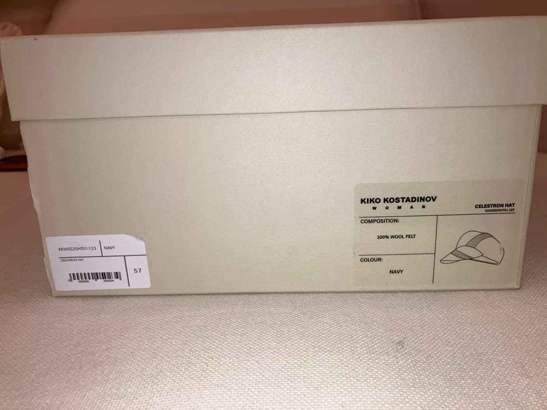 키코 코스타디노브 셀레스트론 모자 네이비 25FW 상품이미지7