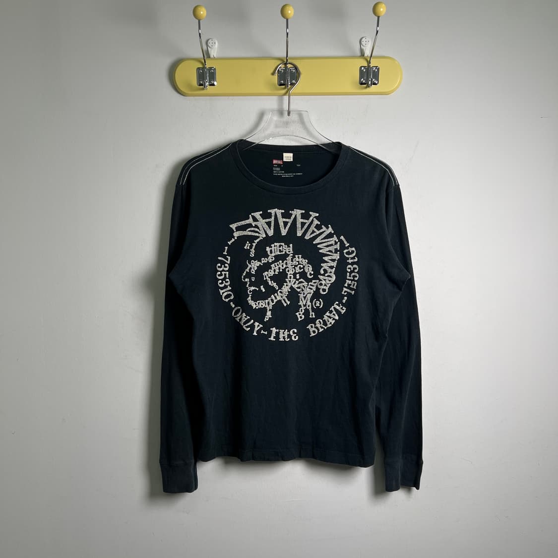 Diesel 디젤 로고 프린팅 롱슬리브 S 상품이미지1