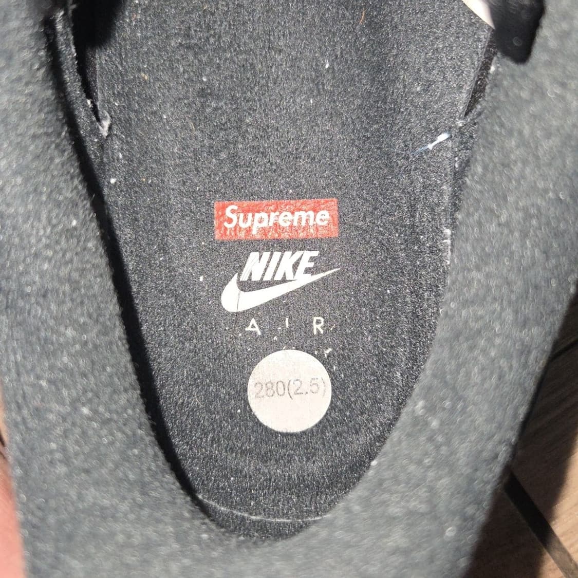 280 ) 나이키 슈프림 에어포스 상품이미지4