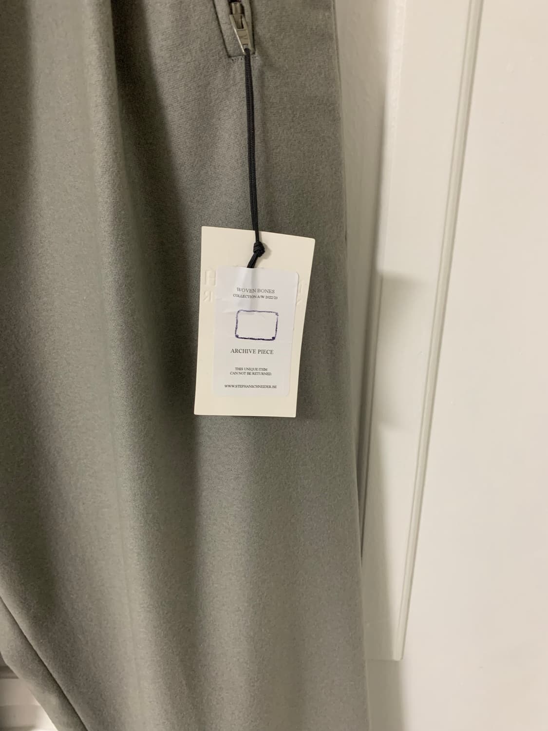 Wool one tuck trousers(new piece) 상품이미지4