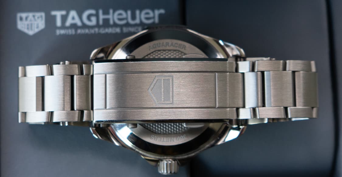 태그호이어 아쿠아레이서 프로페셔널 300 오토매틱 청판 시계 상품이미지5