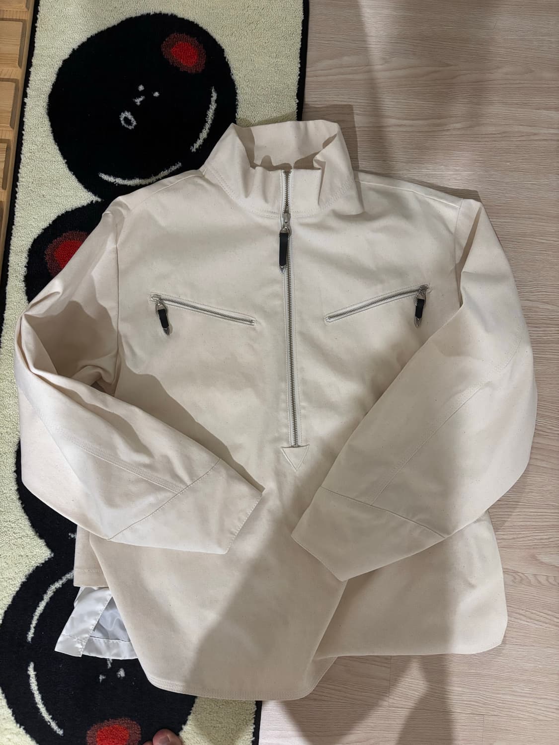 Toga Too 캔버스 나일론 하프집업 자켓 상품이미지1