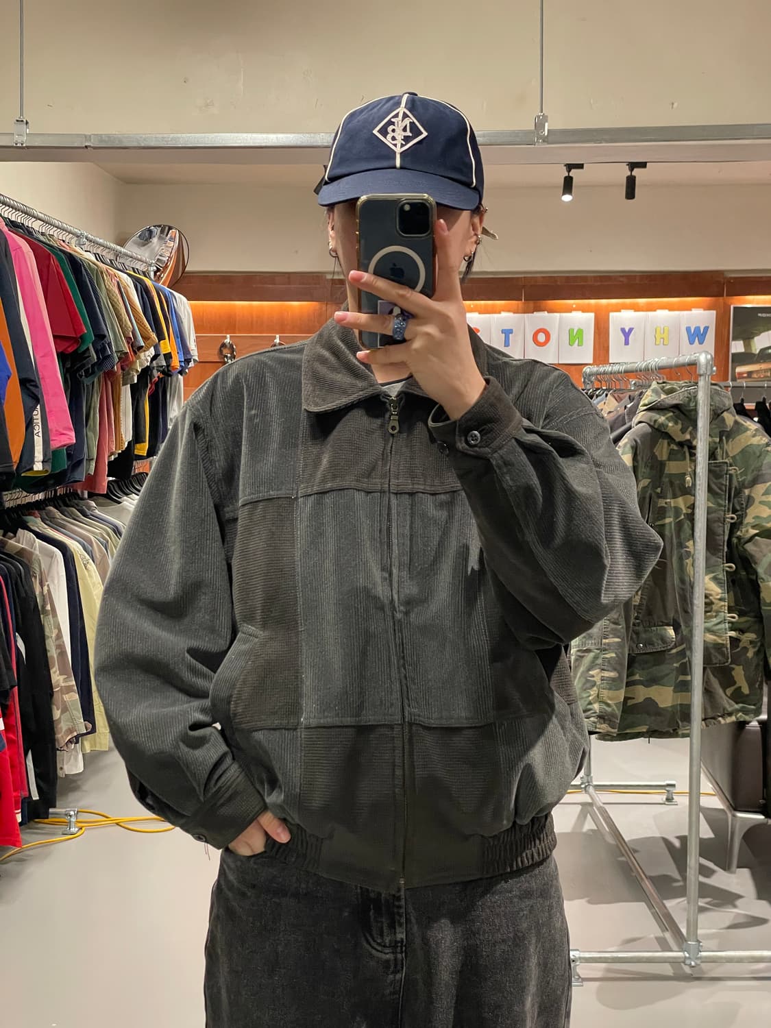 빈티지 코듀로이 블루종 자켓   상품이미지1