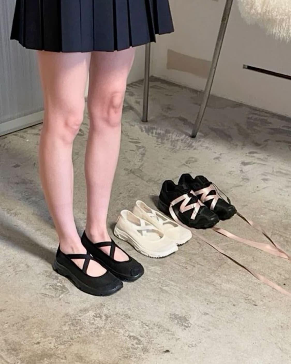 살로몬 샌디리앙 메리제인 블랙 230 상품이미지1