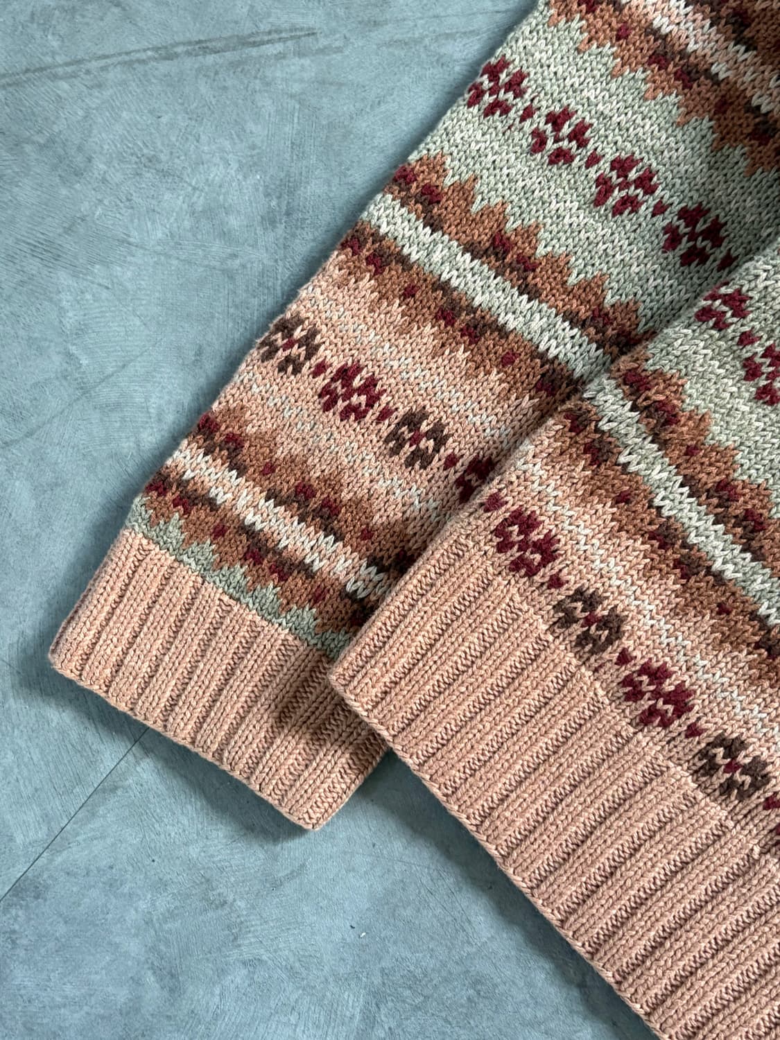 Polo 폴로 랄프로렌 브이넥 페어아일 핸드 니트 상품이미지3