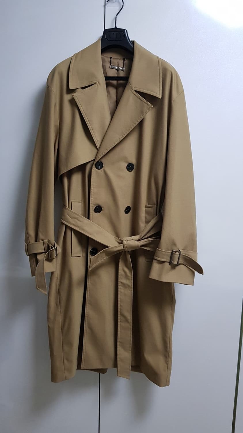 드로우핏 카멜 트렌치 코트 베이지 상품이미지1
