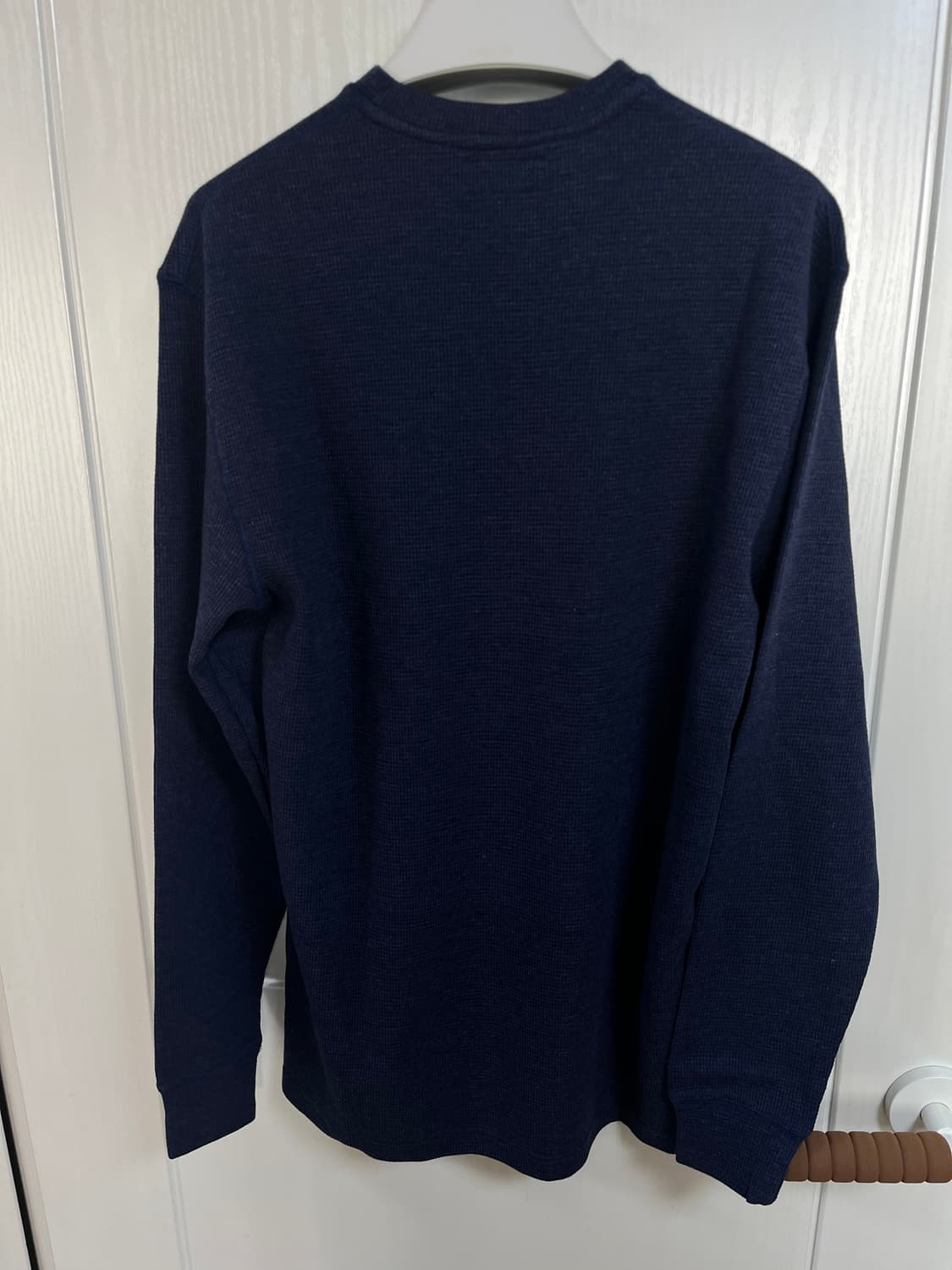 폴로 와플 긴팔티셔츠 95~슬림100 상품이미지4