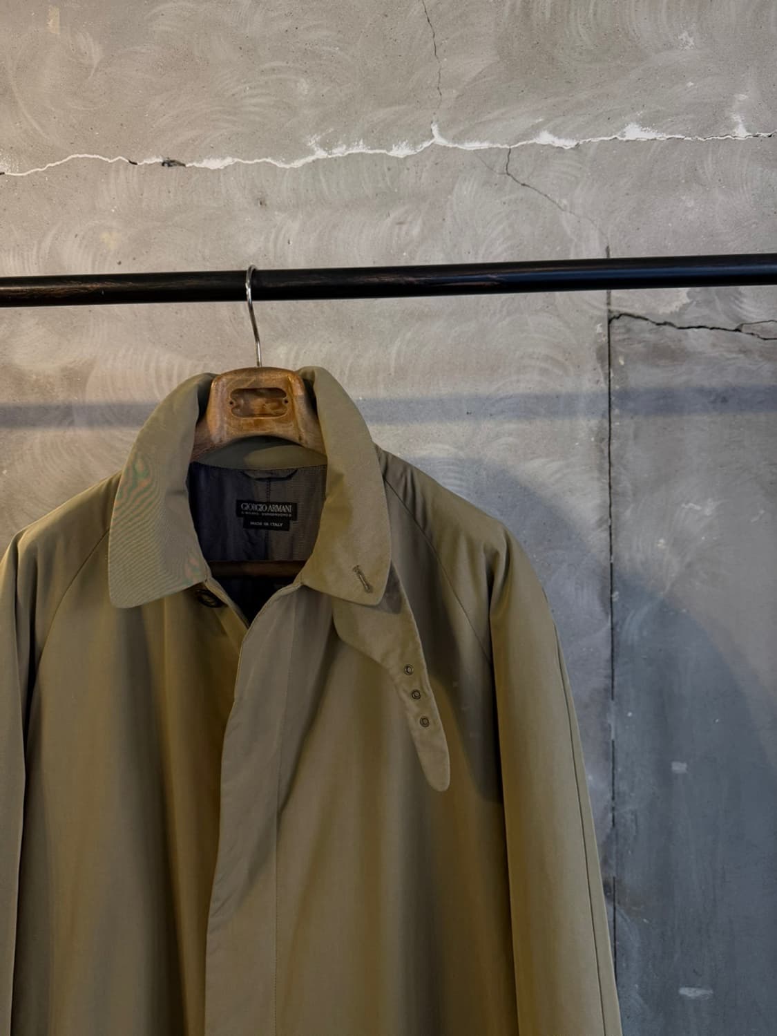 조르지오 아르마니 아카이브 래글런 코트 105 상품이미지8