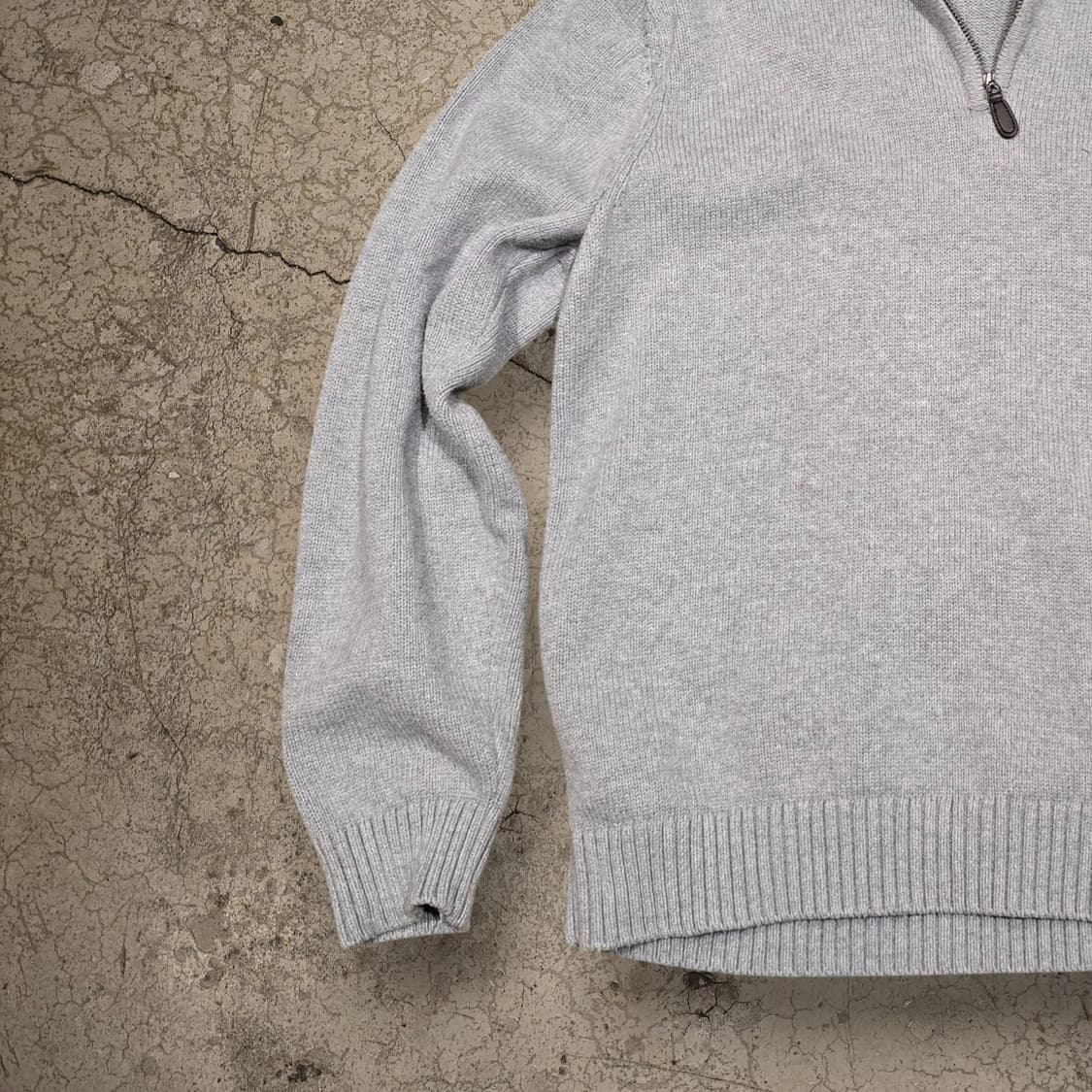 L.L.BEAN 쿼터집업 풀오버 스웨터 상품이미지5