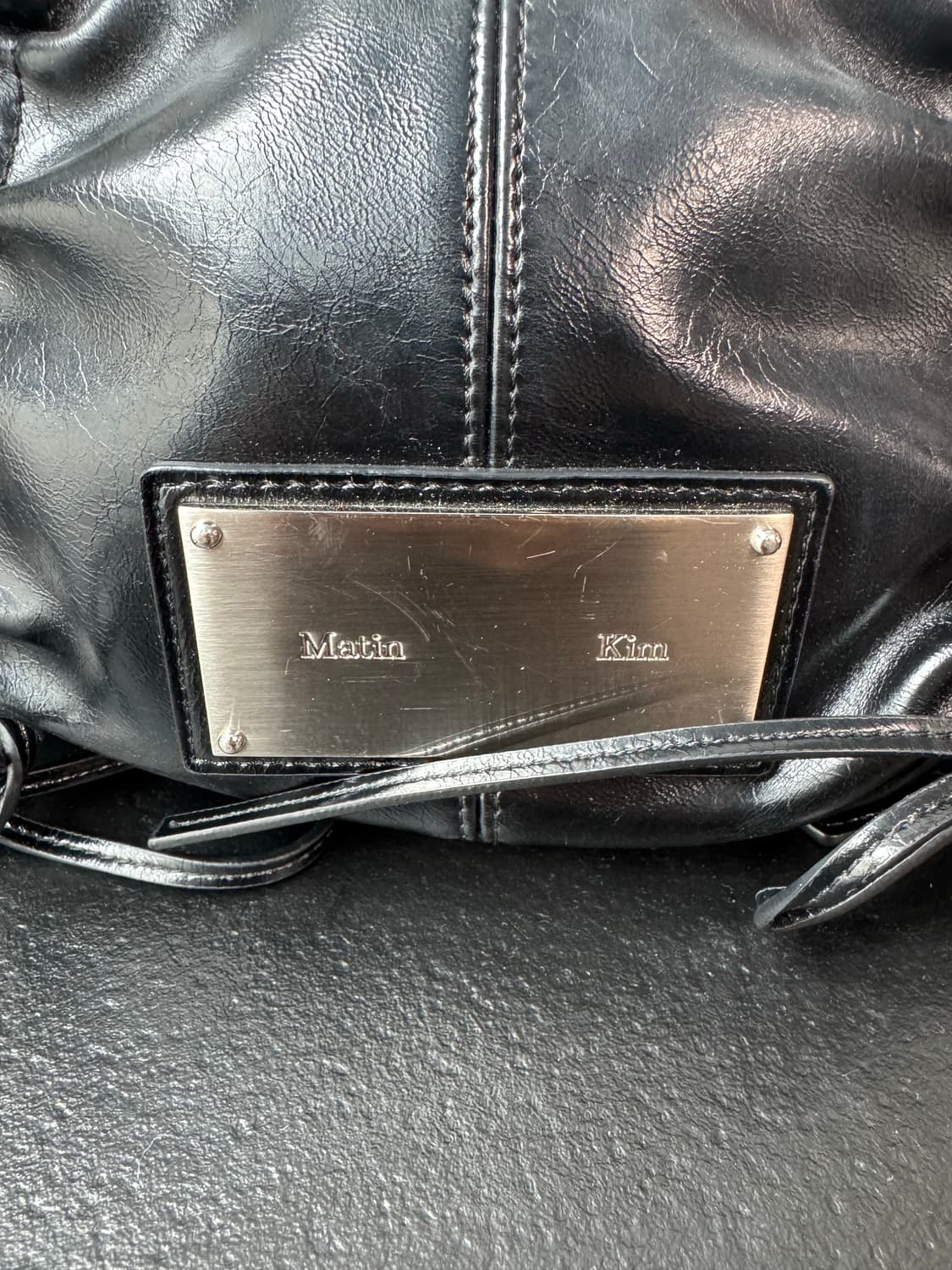 마뗑킴 하프 셔링백(정품) 상품이미지2