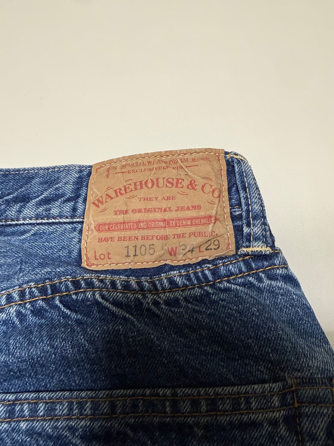 웨어하우스 2nd 1105 34사이즈 상품이미지3