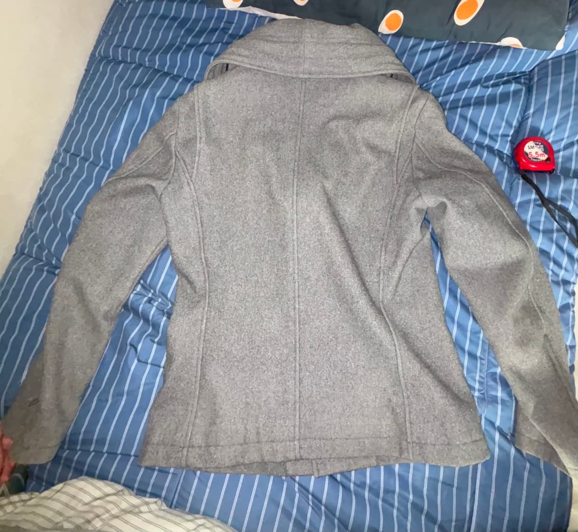 케서린 햄넷 비대칭 사선 자켓 상품이미지3