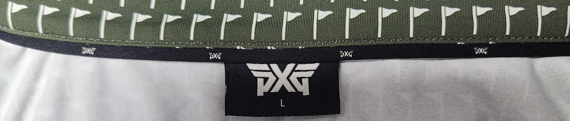 PXG 정품 패턴 반팔 카라티셔츠 L 상품이미지3