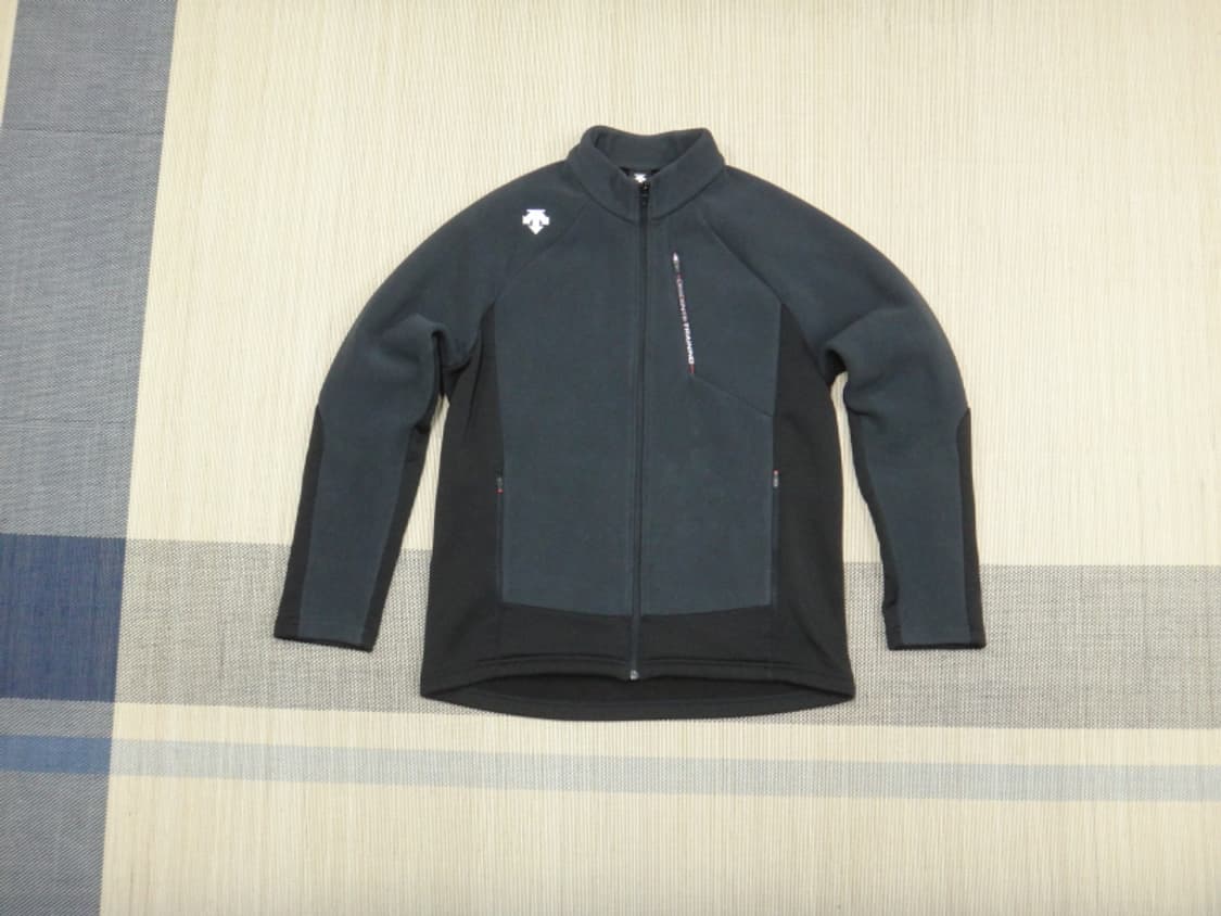 (2XL) 데상트 남성 트레이닝 폴라플리스 집업 상품이미지1