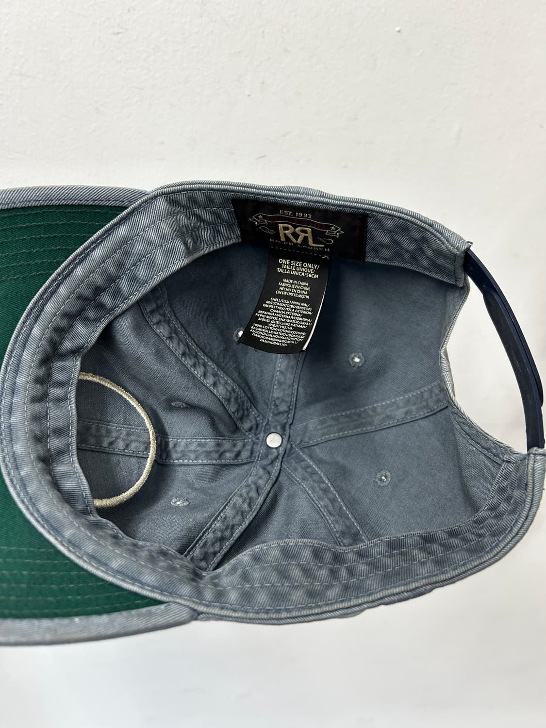 폴로 RRL 볼캡 모자 그레이 상품이미지9