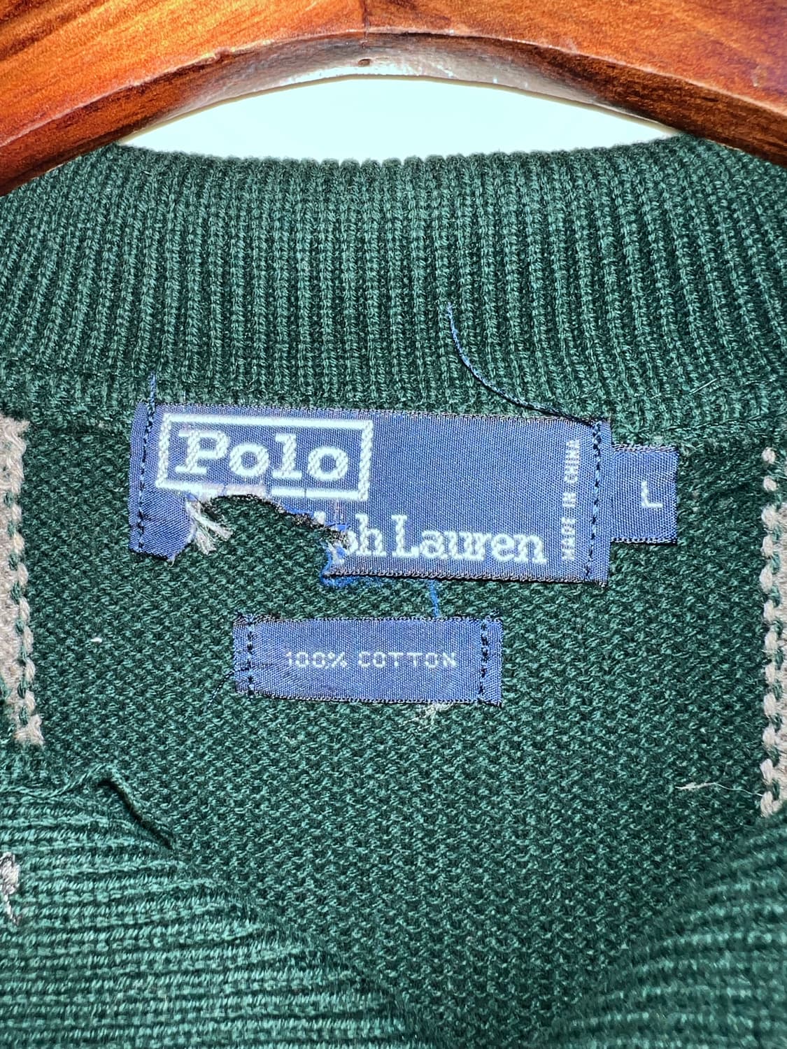 폴로 랄프로렌 스트라이프 긴팔 니트 상품이미지3