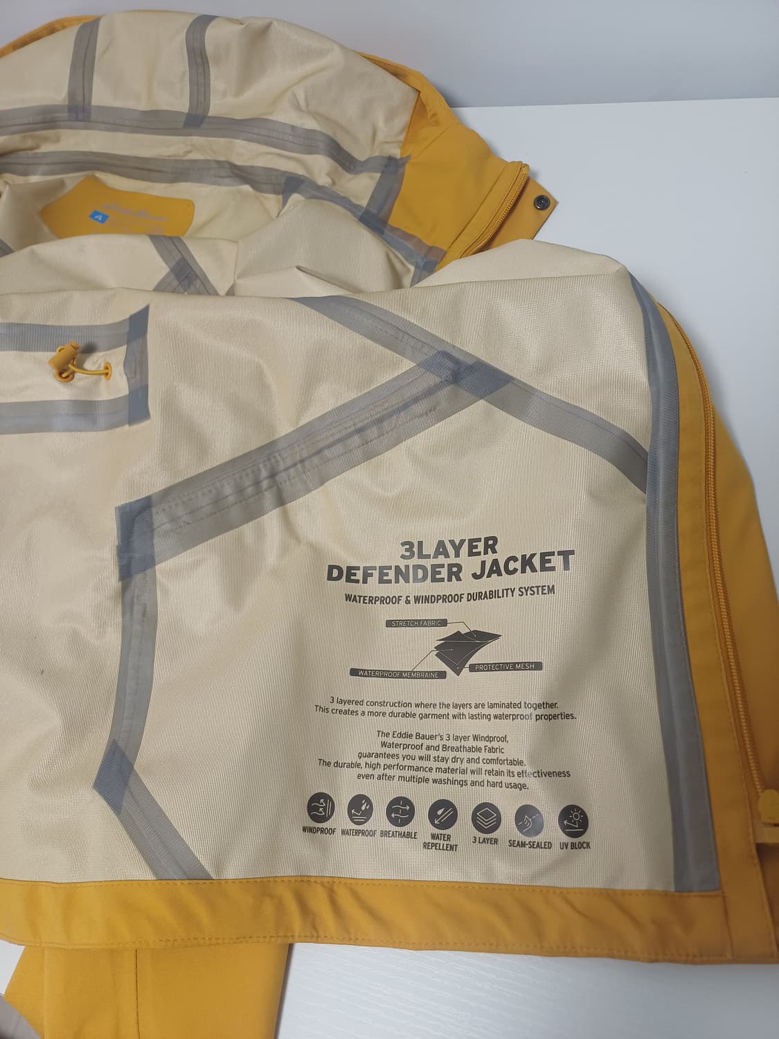 여성XL-[풀심실링/신소재] 에디바우어 퍼스트어센트 그래핀 3L 하드쉘 상품이미지5