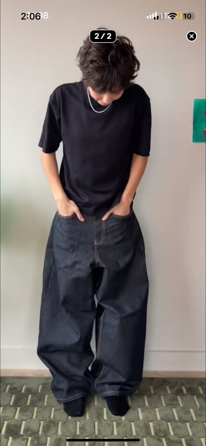 Estudio Niksen raw denim 상품이미지9