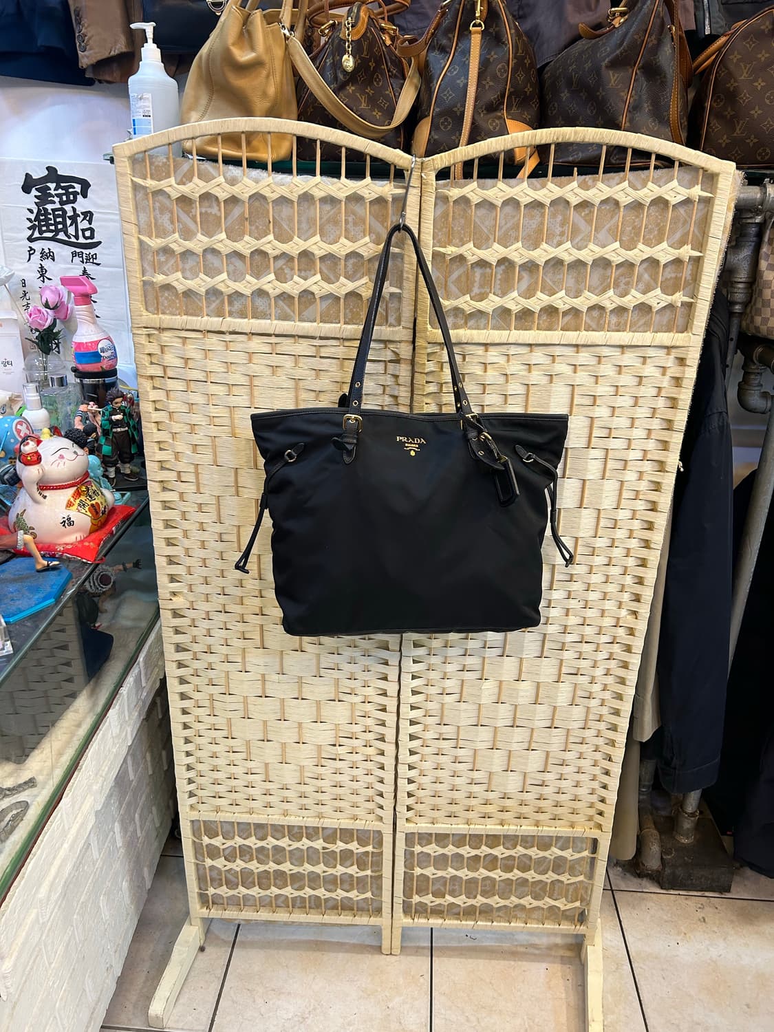 정품 프라다 테수토 사피아노 쇼퍼 숄더백 팝니다 상품이미지1