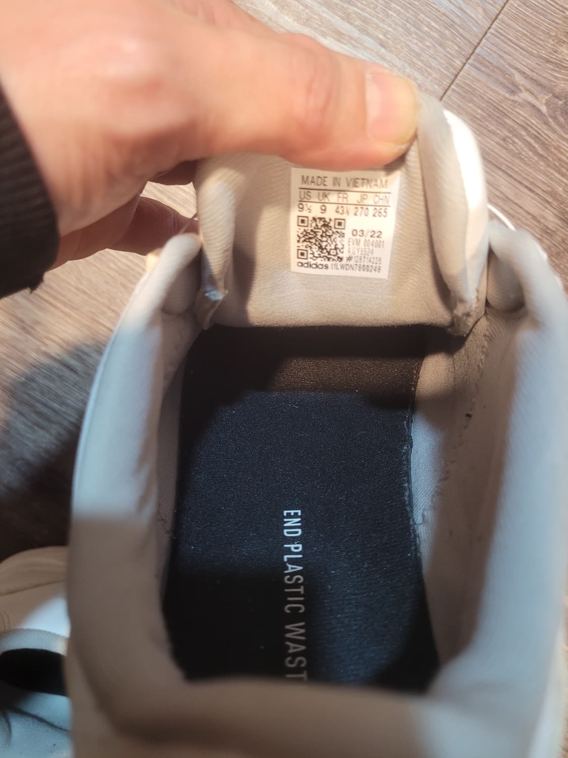 아디다스 BOA 골프화 화이트 265mm 상품이미지5