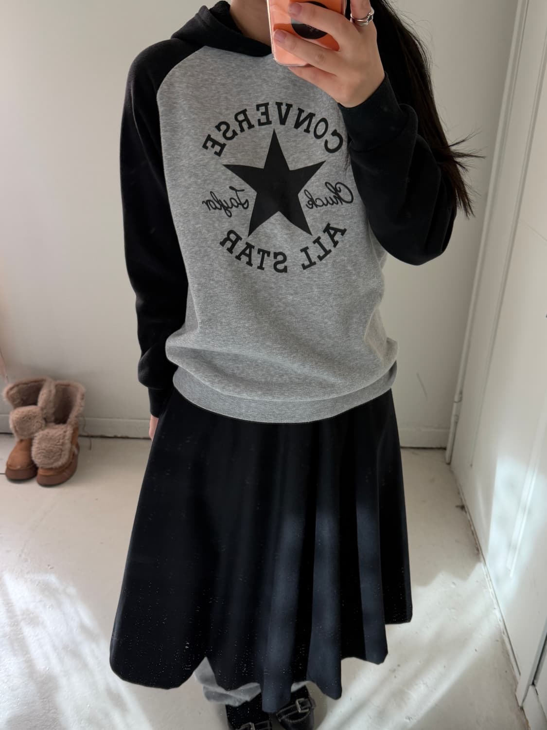 일본빈티지 컨버스 올스타 나그랑 후드 상품이미지1