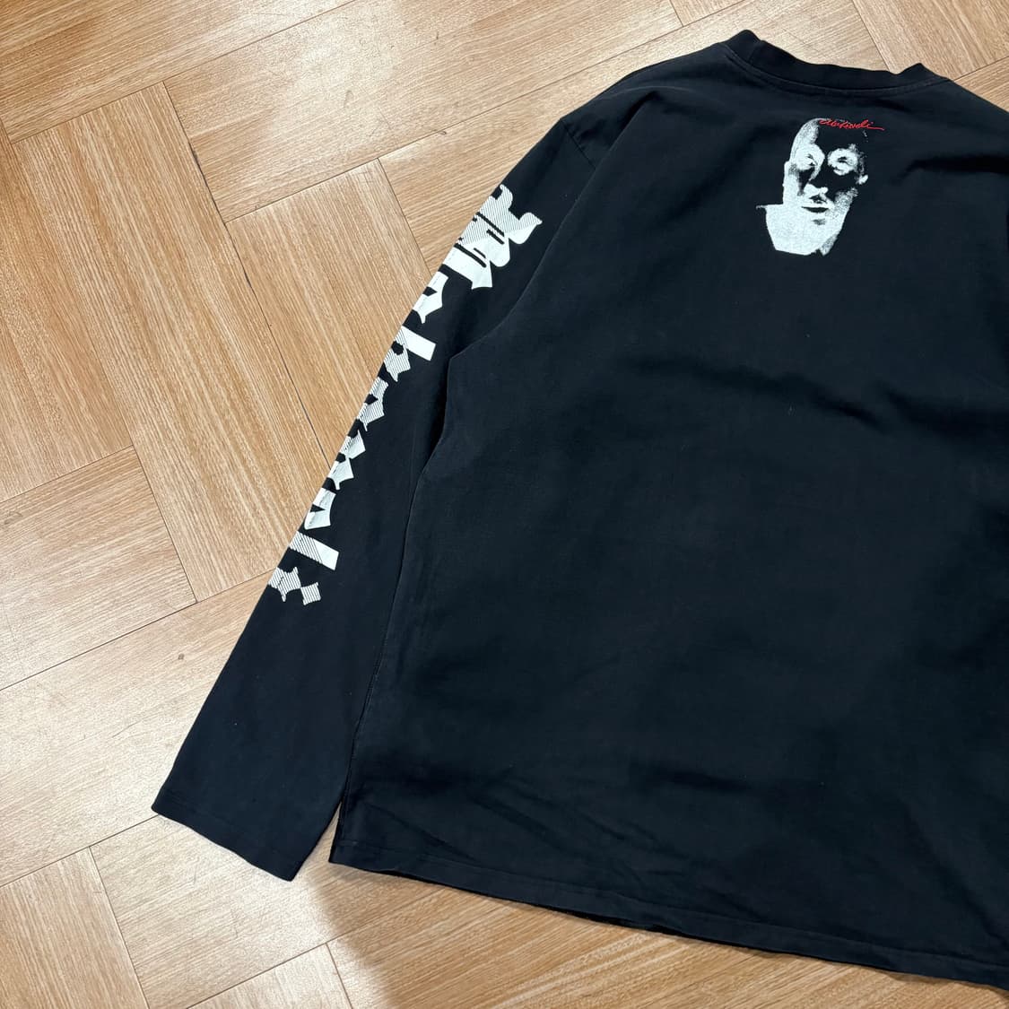 투팍 마카벨리 코튼&매쉬 믹스 롱슬리브 티셔츠 상품이미지10