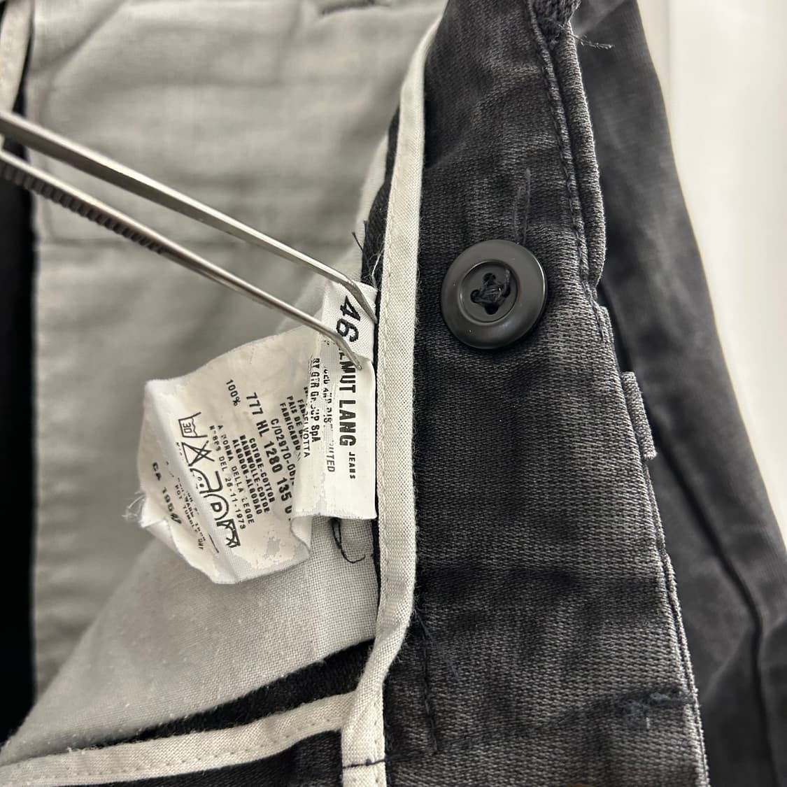 헬무트 랭 1999 아스트로 바이커 팬츠 상품이미지8