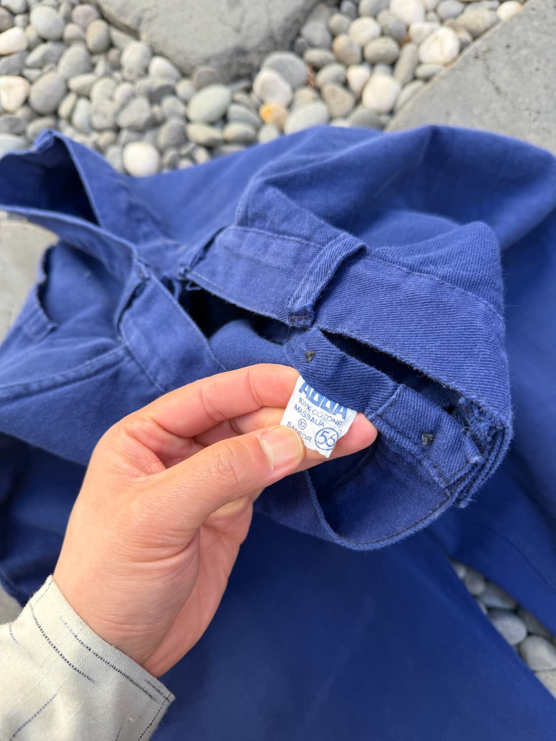 OLD VINTAGE WASHED PATCHWORK 프렌치워크팬츠 상품이미지5