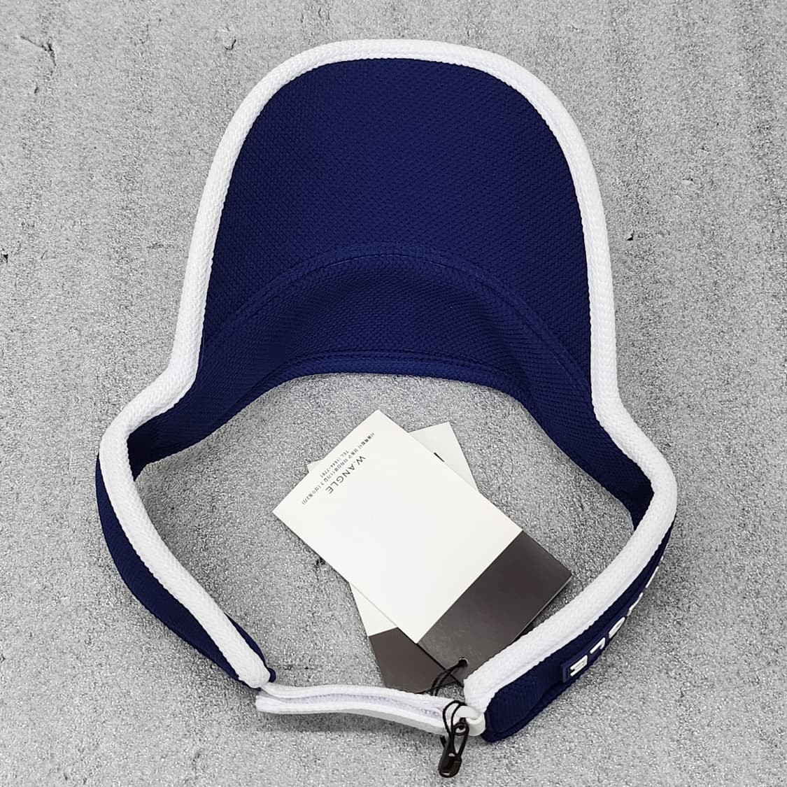 미착용 신품 와이드앵글 골프 썬캡 네이비 상품이미지6
