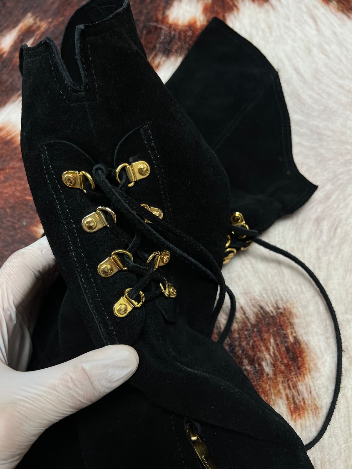 [225] SUECOMMA BONNIE 슈콤마보니 스웨이드 롱부츠 상품이미지4