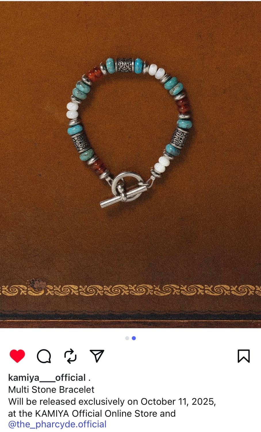 카미야 멀티 스톤 브레이슬릿 팔찌 상품이미지1