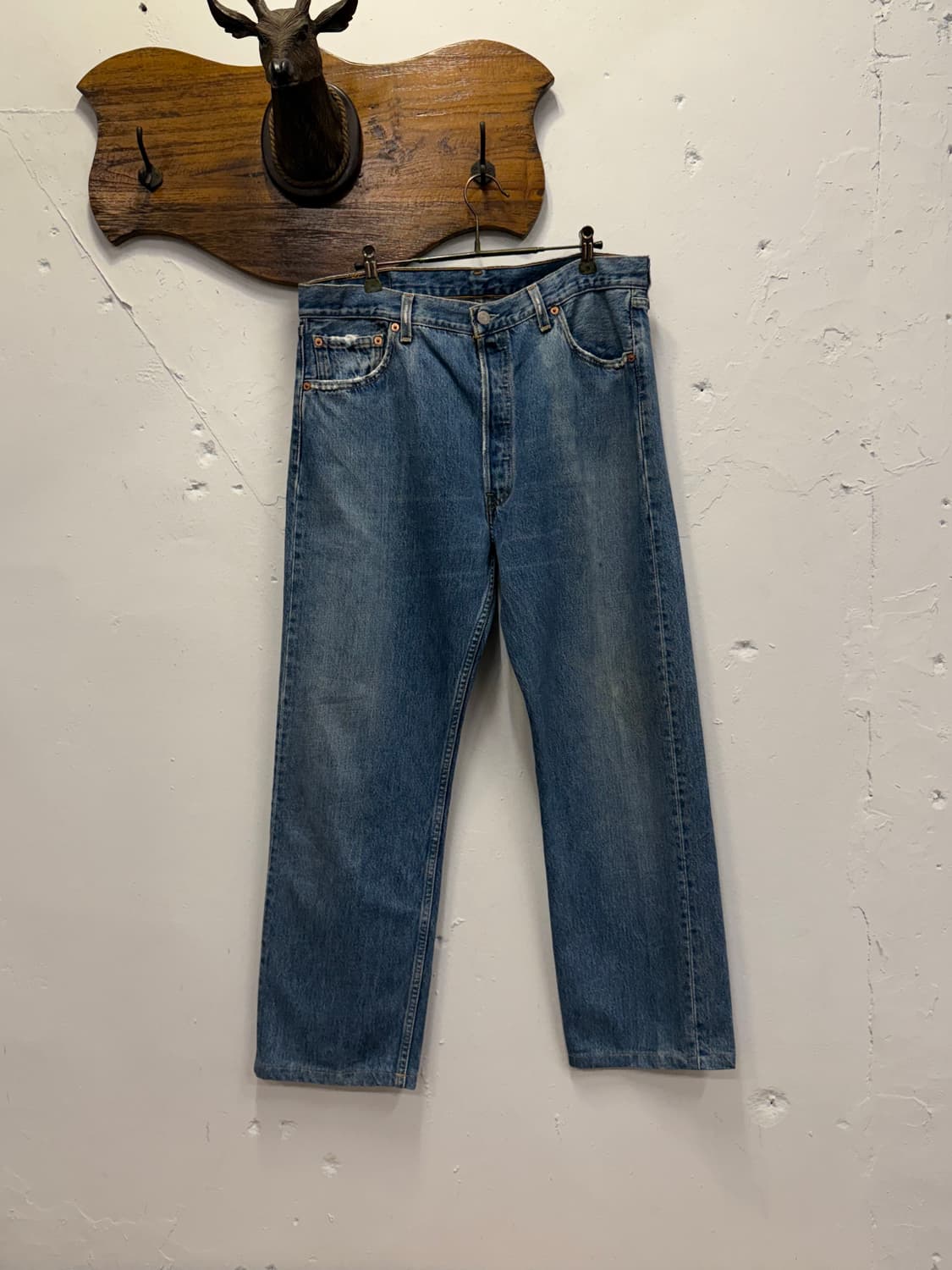 35inch) 90s USA Levi’s 리바이스 501 Jeans 상품이미지5
