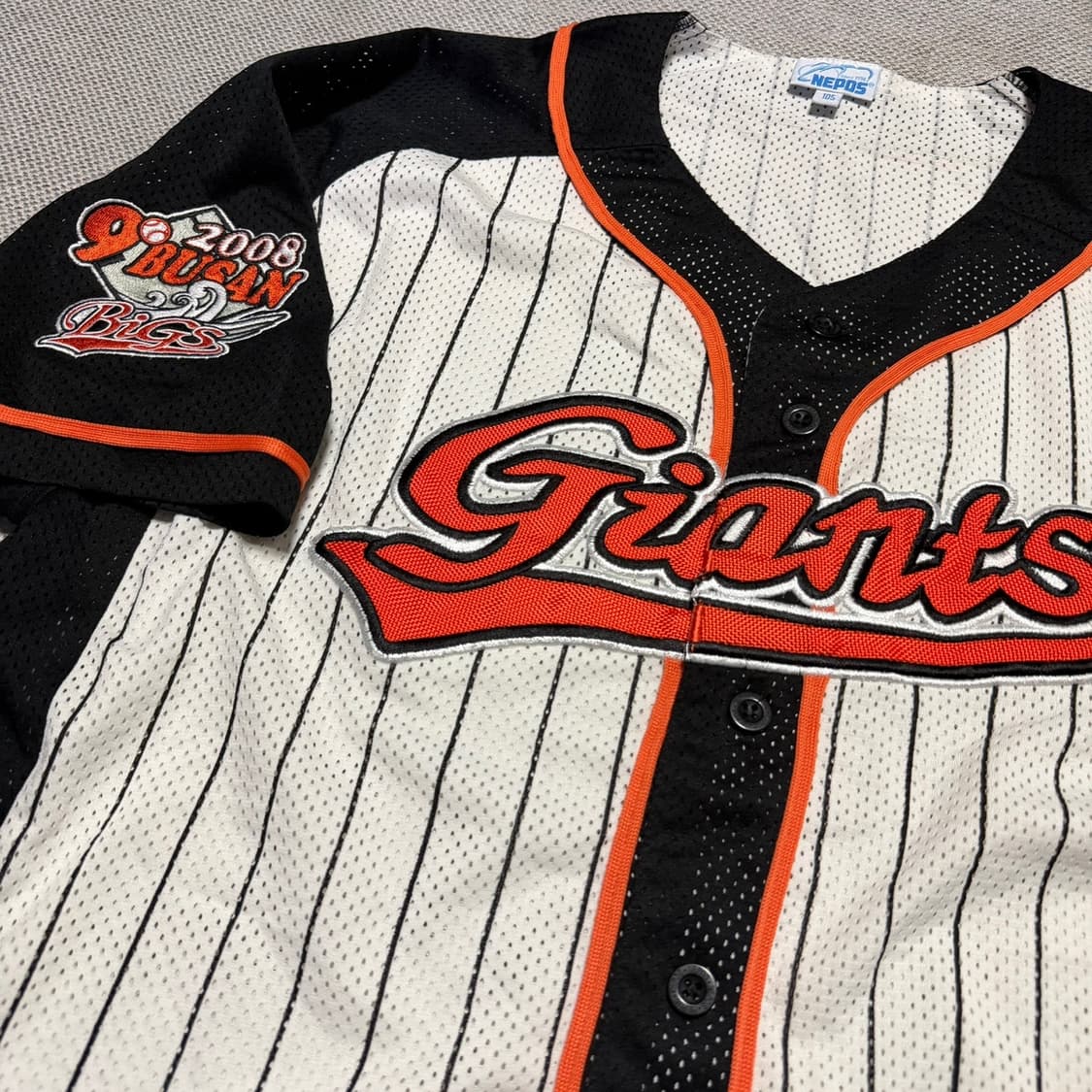 NEPOS 롯데 자이언츠 노마킹 유니폼 상품이미지3