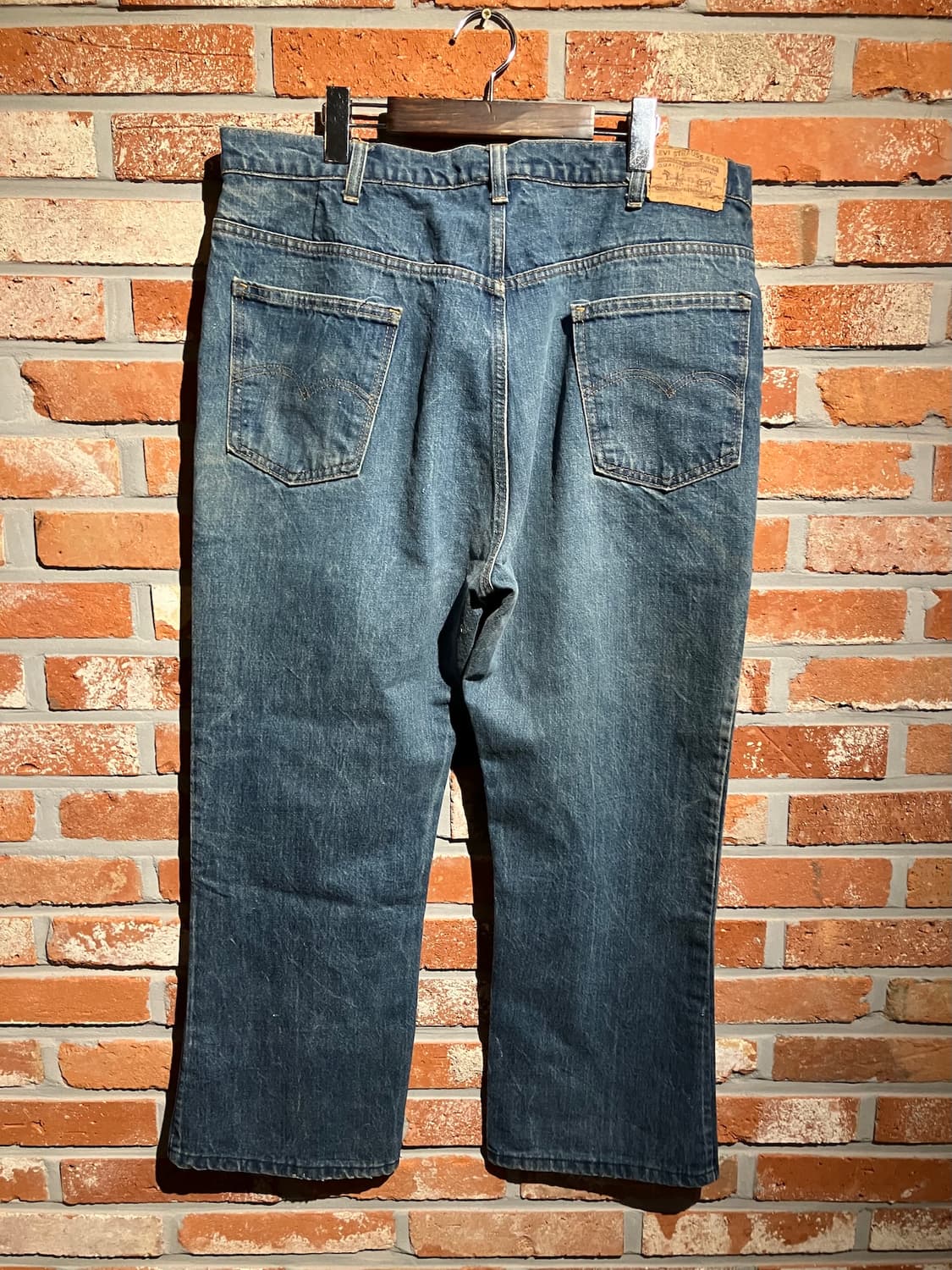 80s USA 빈티지 리바이스 517 부츠컷 데님 팬츠 상품이미지4
