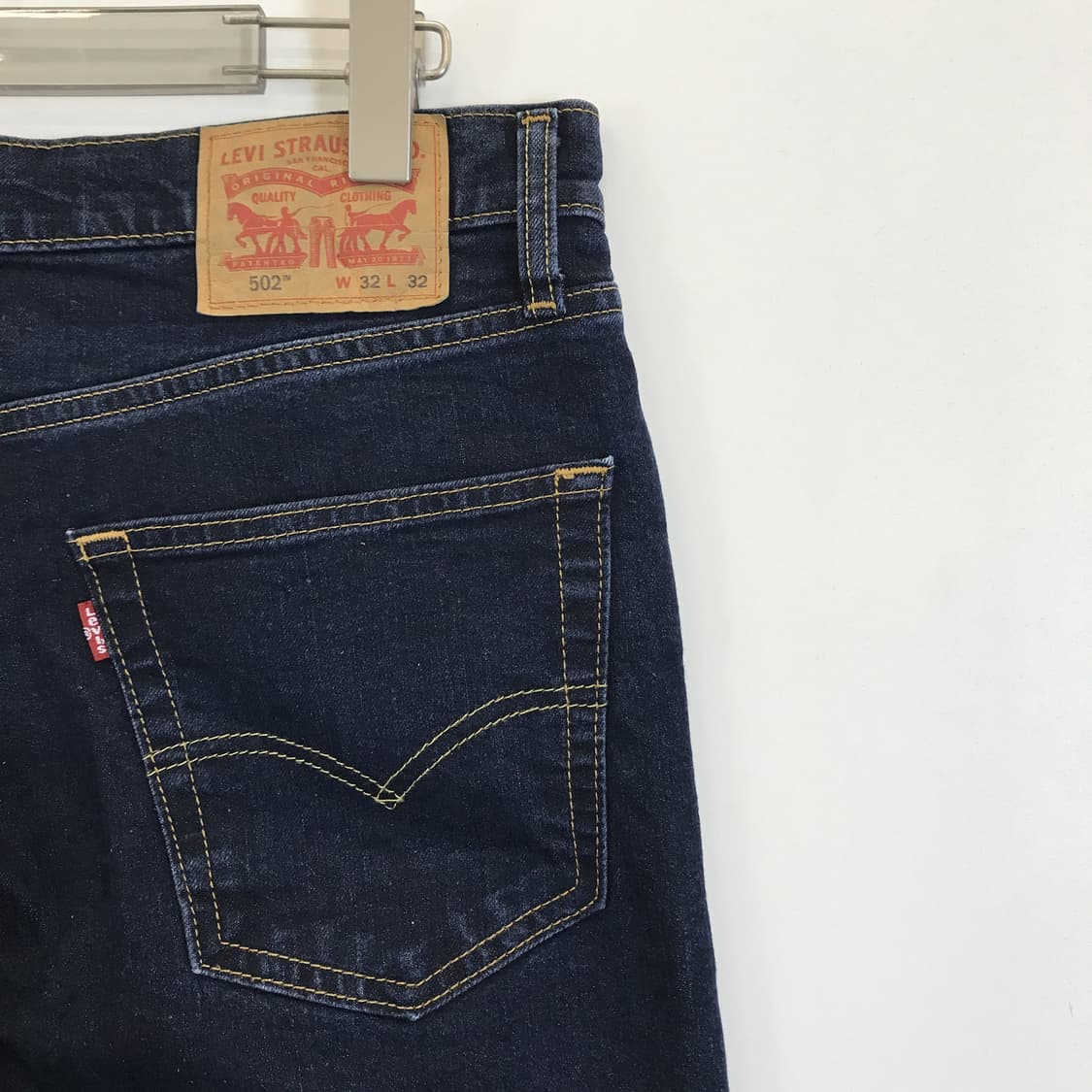 리바이스 502 진청인디고 데님청바지 [32인치] 상품이미지4