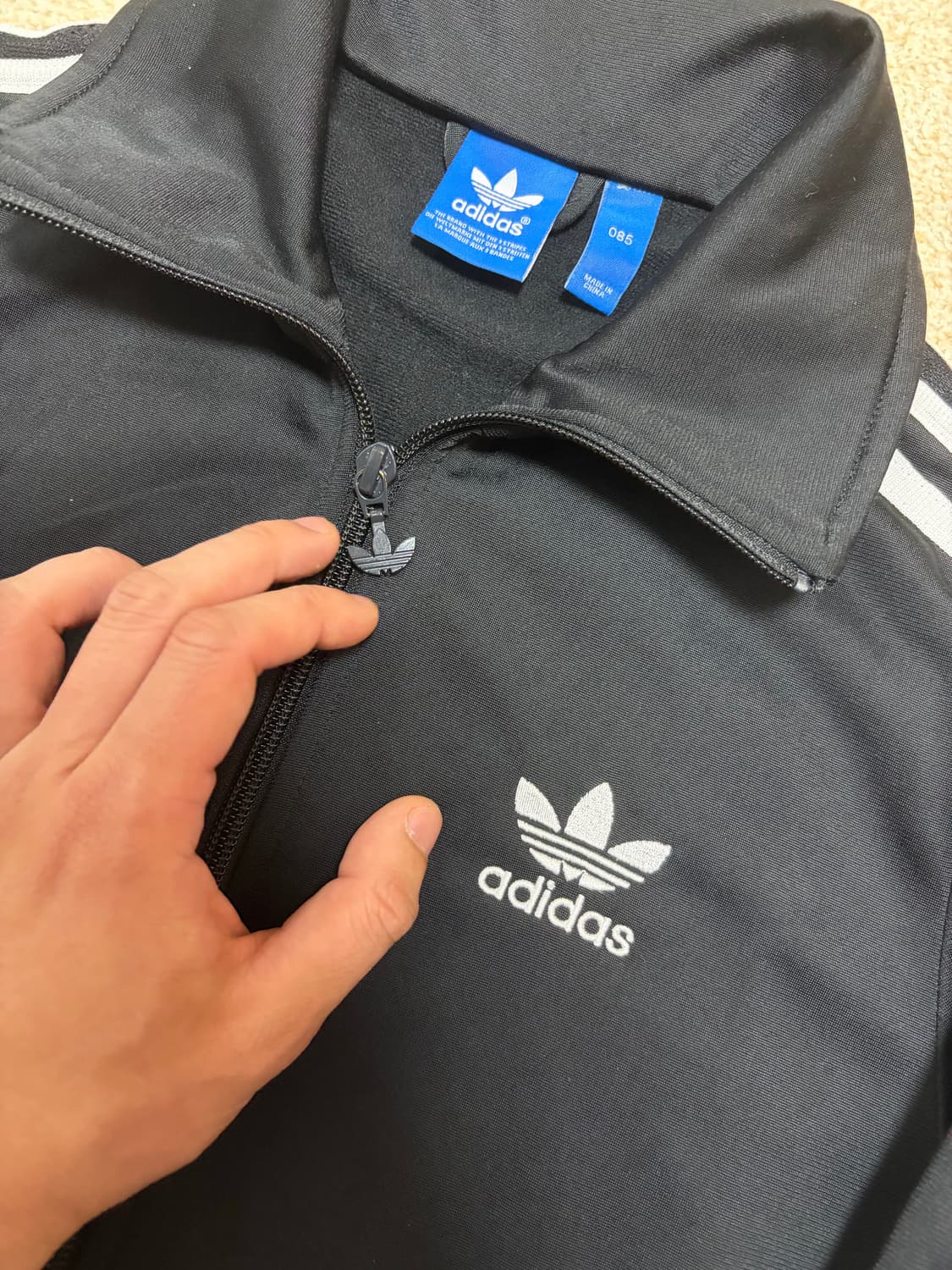 44-55) 아디다스 파이어버드 져지 트랙탑 레이스패턴 상품이미지3