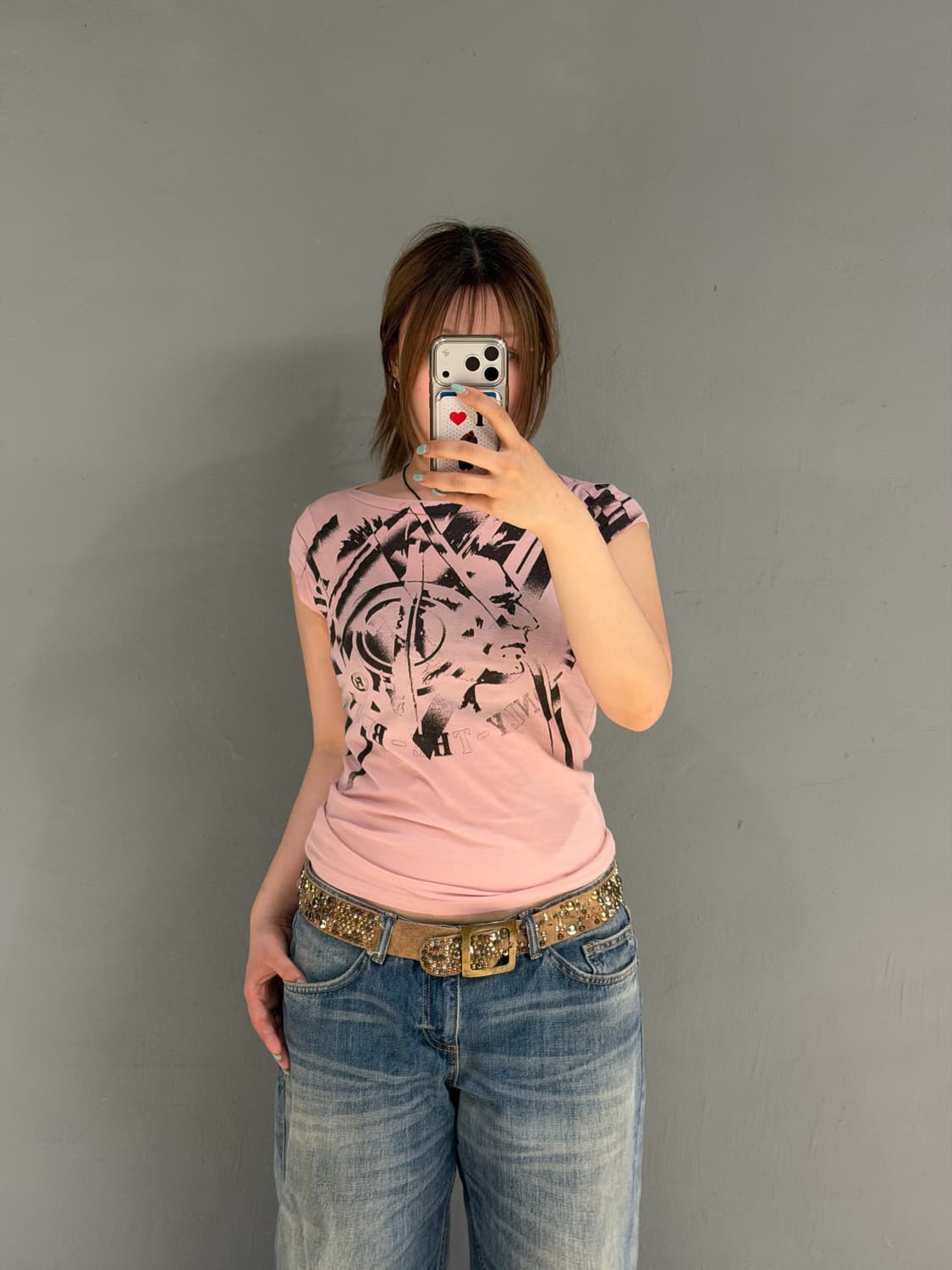 Diesel signature printing detail top 상품이미지2