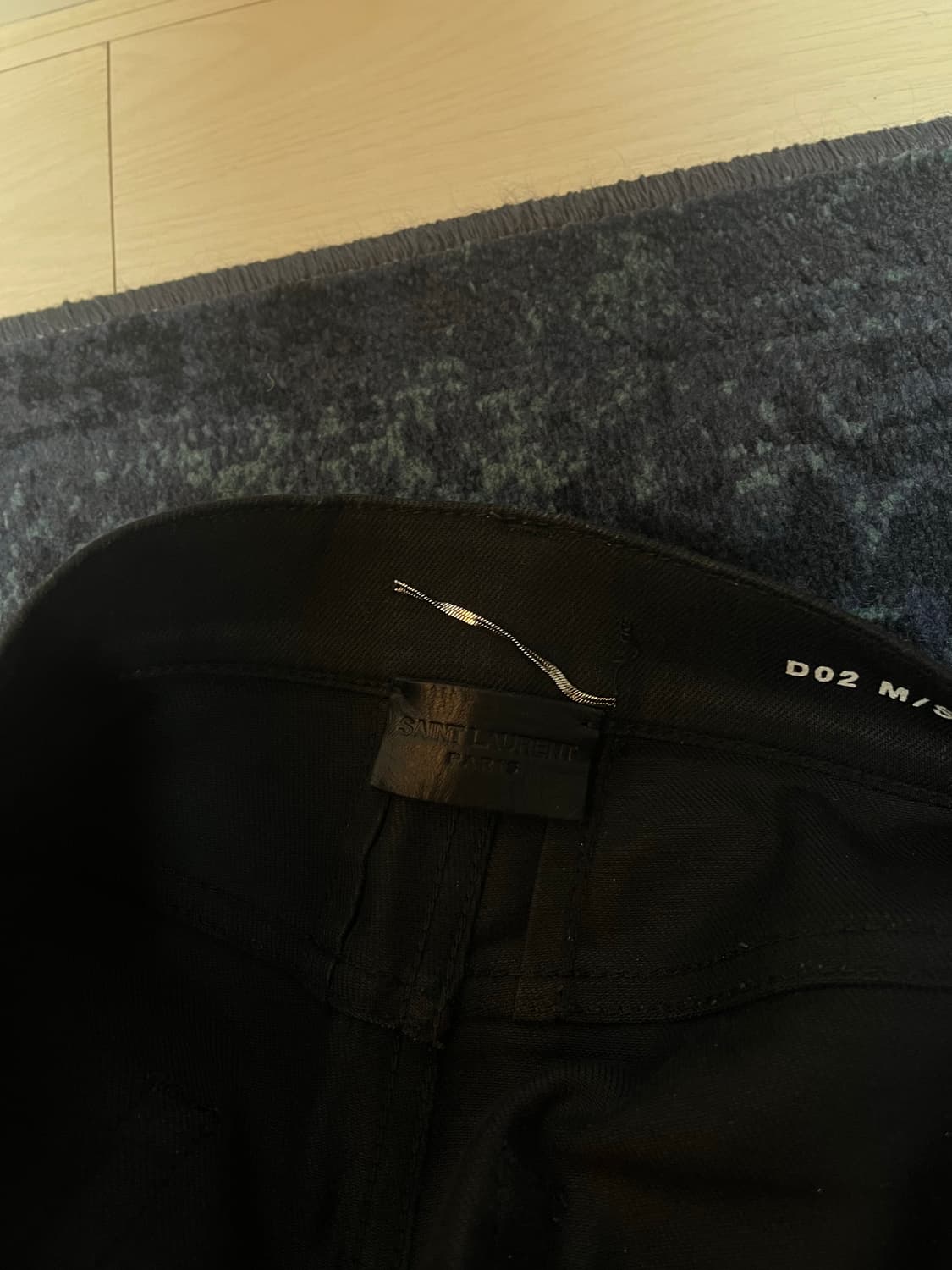 에디기 생로랑 16ss 레더 패널 진 판매합니다 상품이미지10